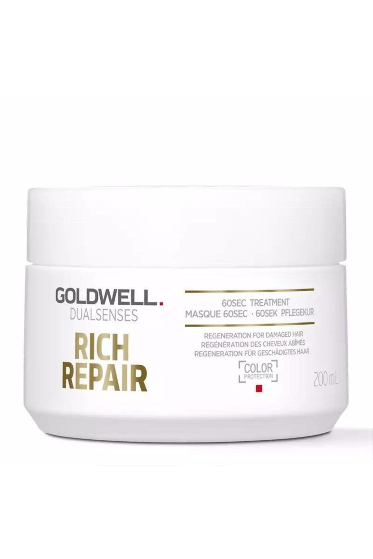 ماسک مو DUALSENSES RICH REPAIR RESTORING TREATMENT 60SEC.200ML GOLDWELL