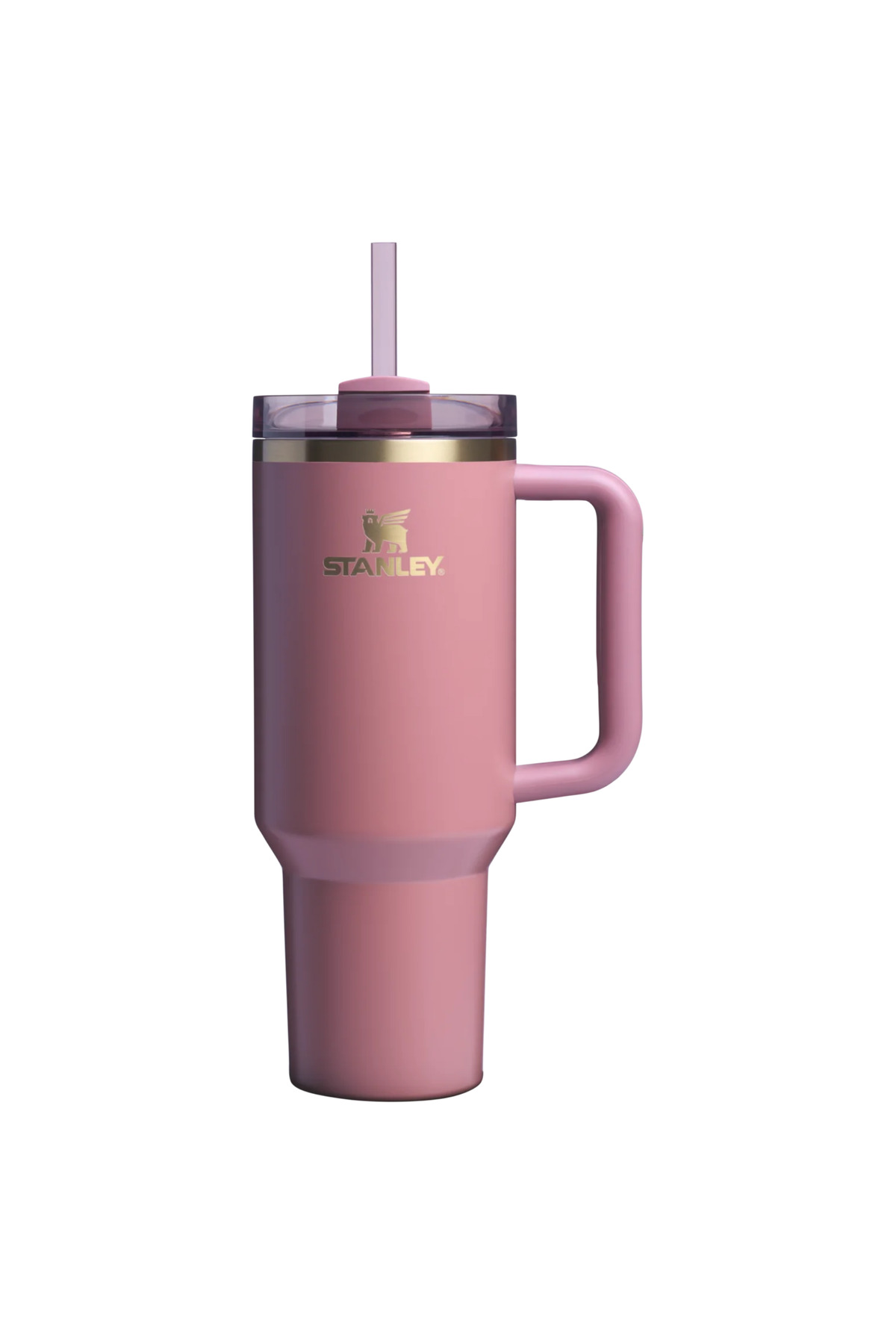 فلاسک لیوان قمقمه کوئنچر با نی 1.18 لیتری آنتیک صورتی اورجینال Stanley