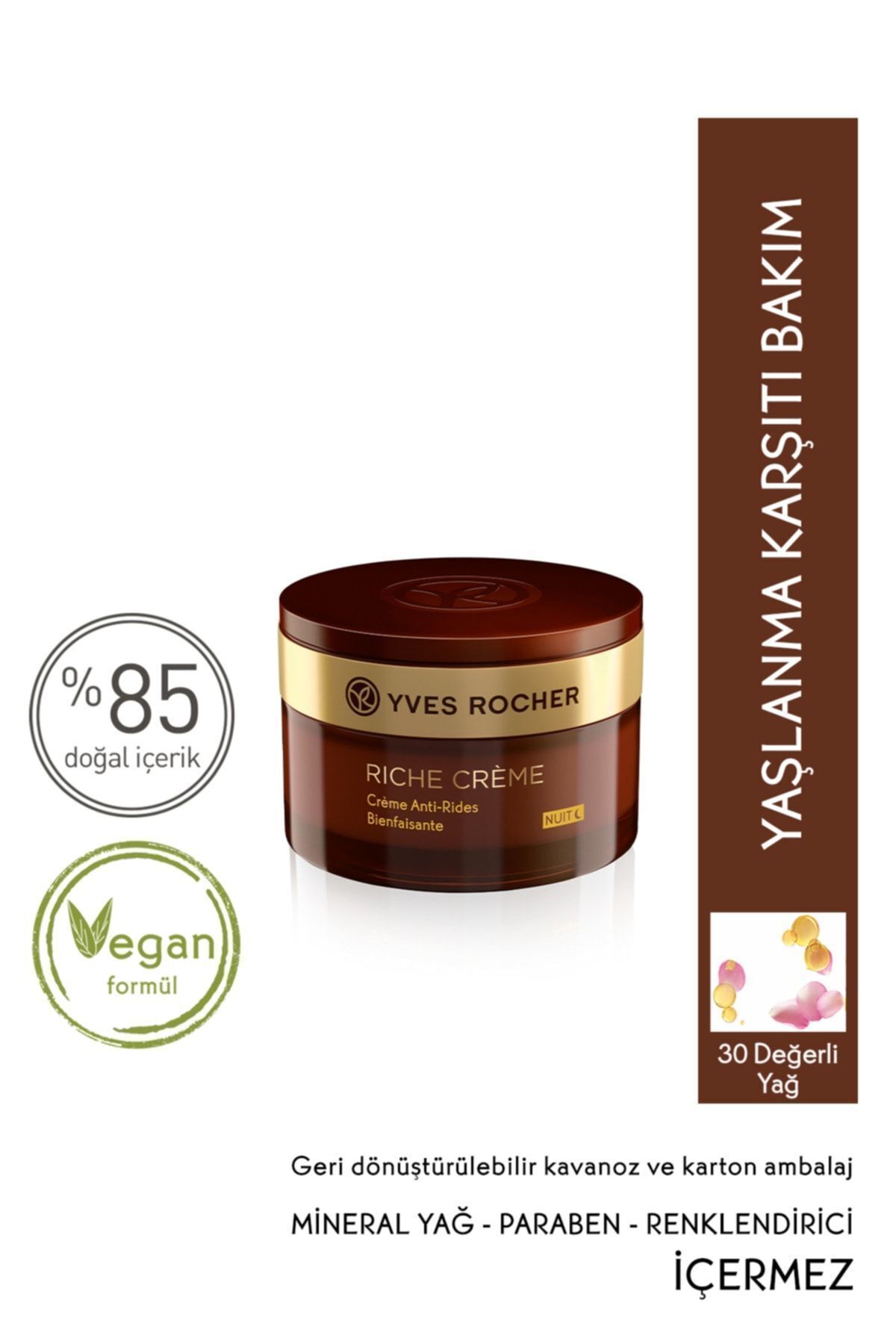 کرم شب تغذیه‌ای بازسازی کننده ۵۰ میلی‌لیتر ایوروشه Yves Rocher