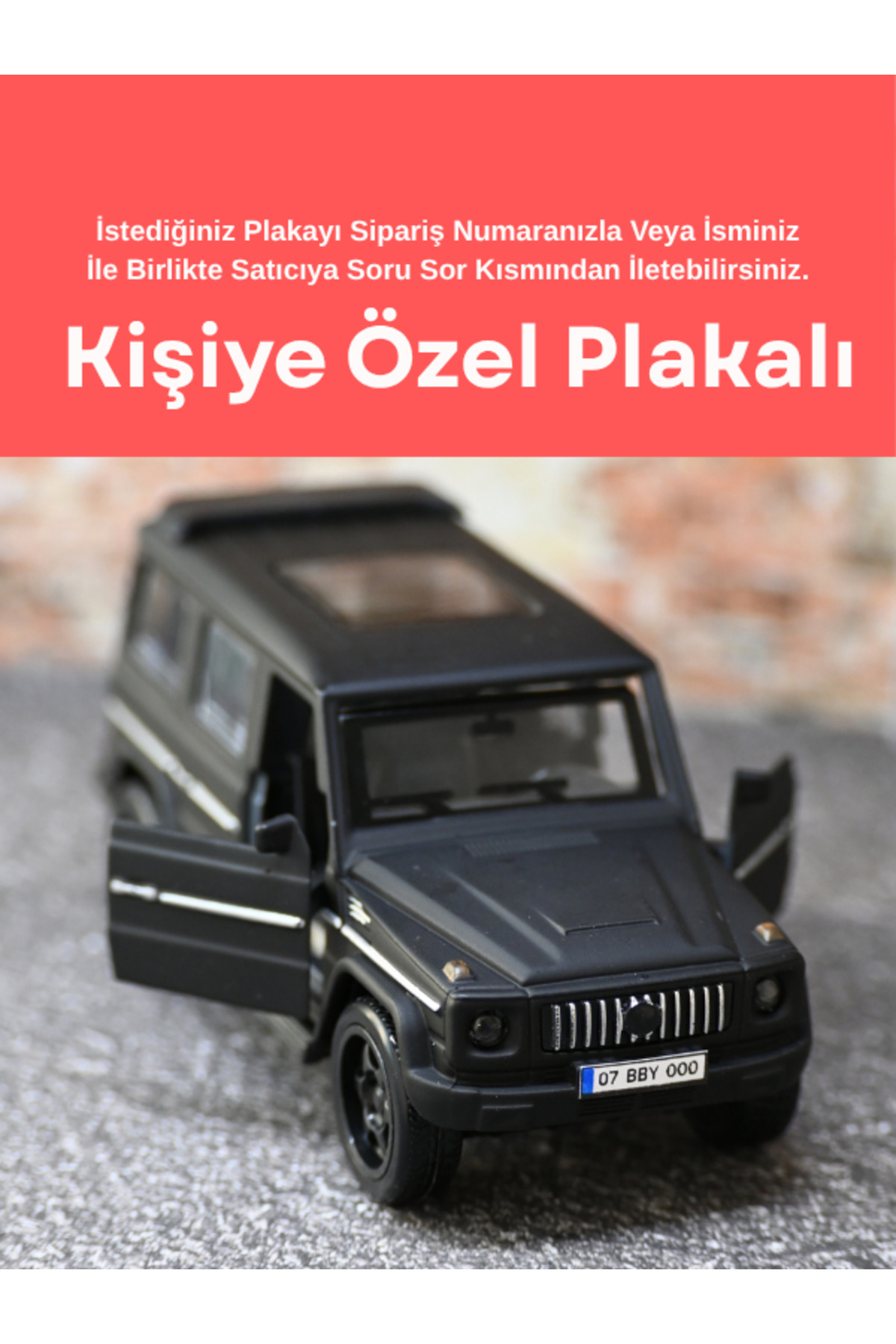 مدل خودرو مرسدس G63 METAL TOY CAR سری G اسباب بازی با چراغ و صدا مشکی از ترکیه bebeym