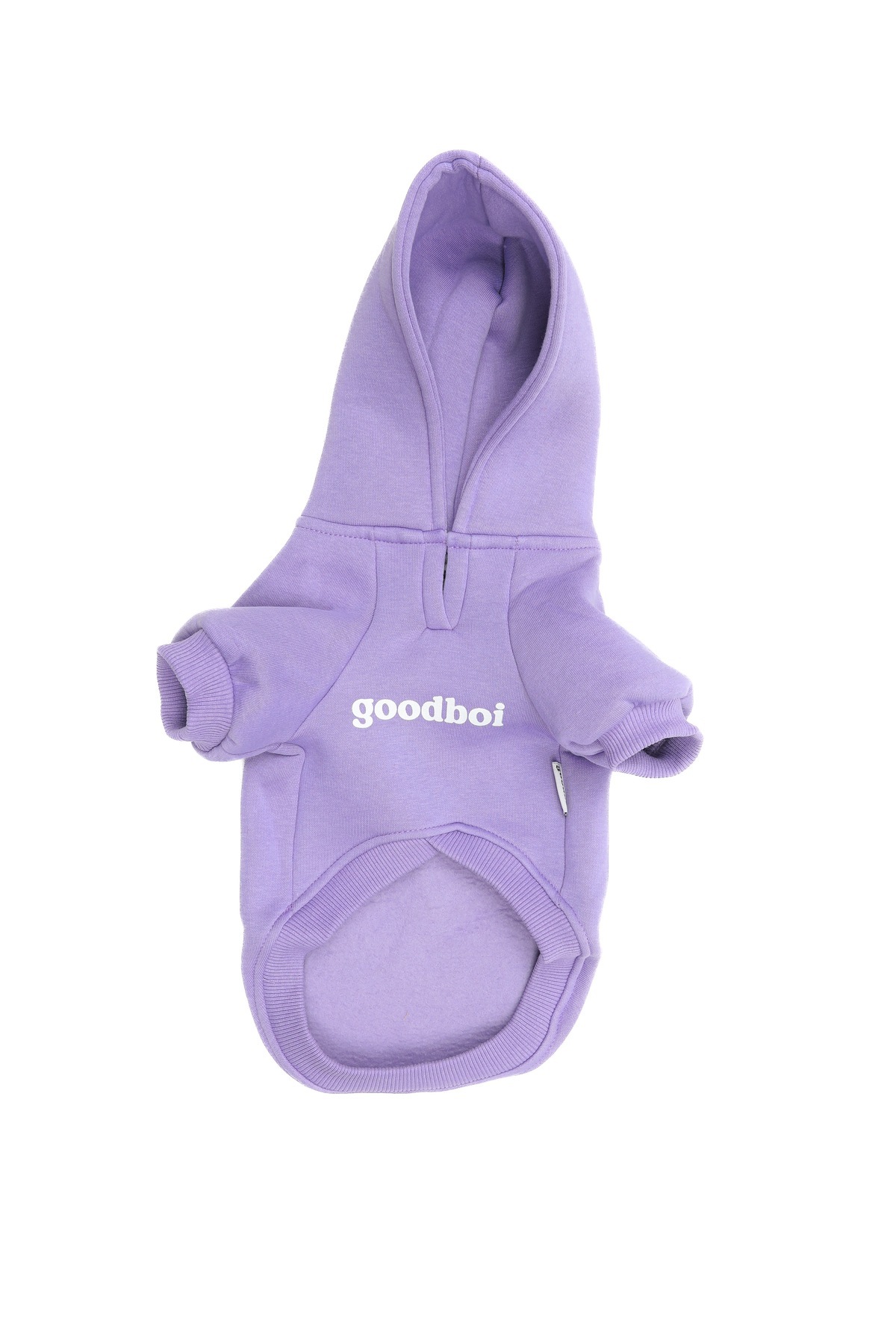 بلوز کلاه‌دار سگ گودبویز GOODBOIS مدل GBH1001، پنبه‌ای و یاسی