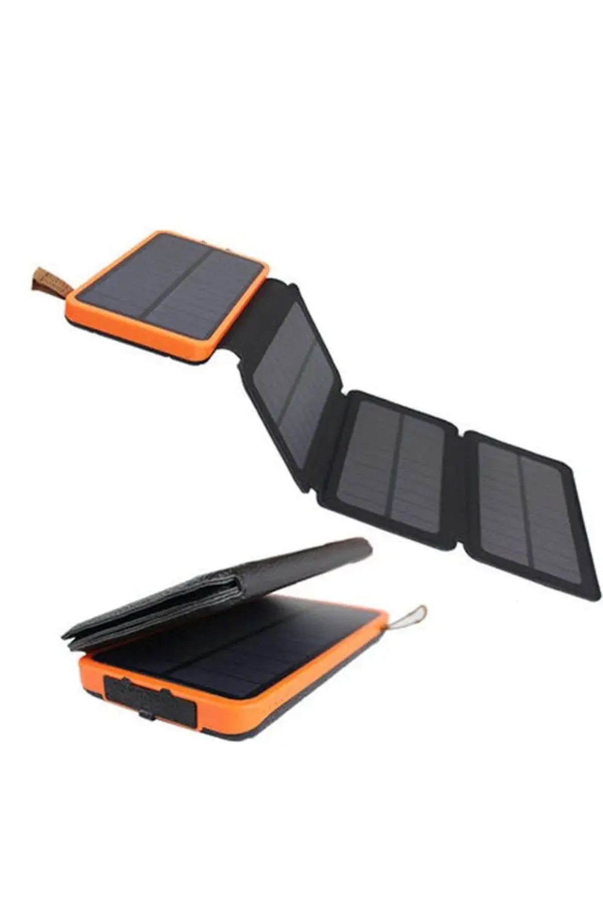 پاوربانک خورشیدی 20000 میلی آمپر ساعتی 4 پنل شارژر تلفن USB تاشو اورجینال pazariz