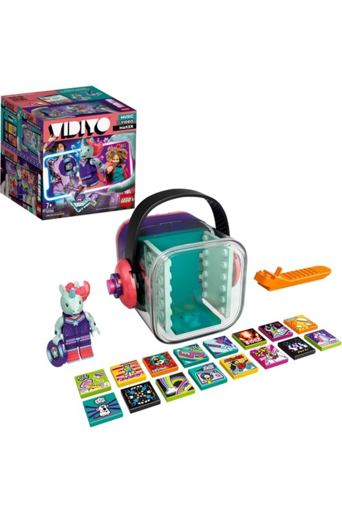 لگو و اسباب بازی های ساخت محور 43106 LEGO® VIDIYO™ UNICORN DJ BEATBOX 84 قطعه سن 7+ ساختمانی اورجینال LEGO