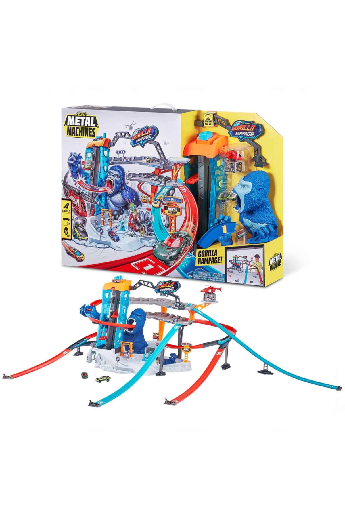 مدل خودرو METAL MACHINES S1 GORILLA PLAY SET MEA03000 اورجینال NW NessiWorld