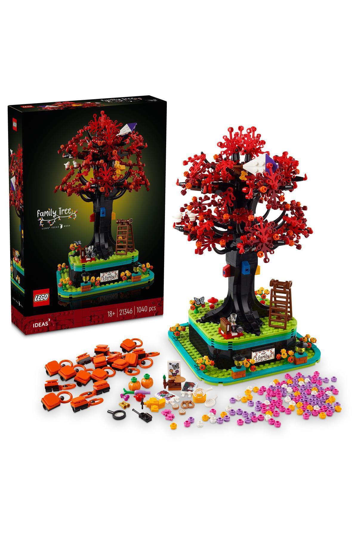 لگو و اسباب بازی های ساخت محور ® درخت خانواده ایده ها هدیه برای بزرگسالان 21346 اورجینال LEGO