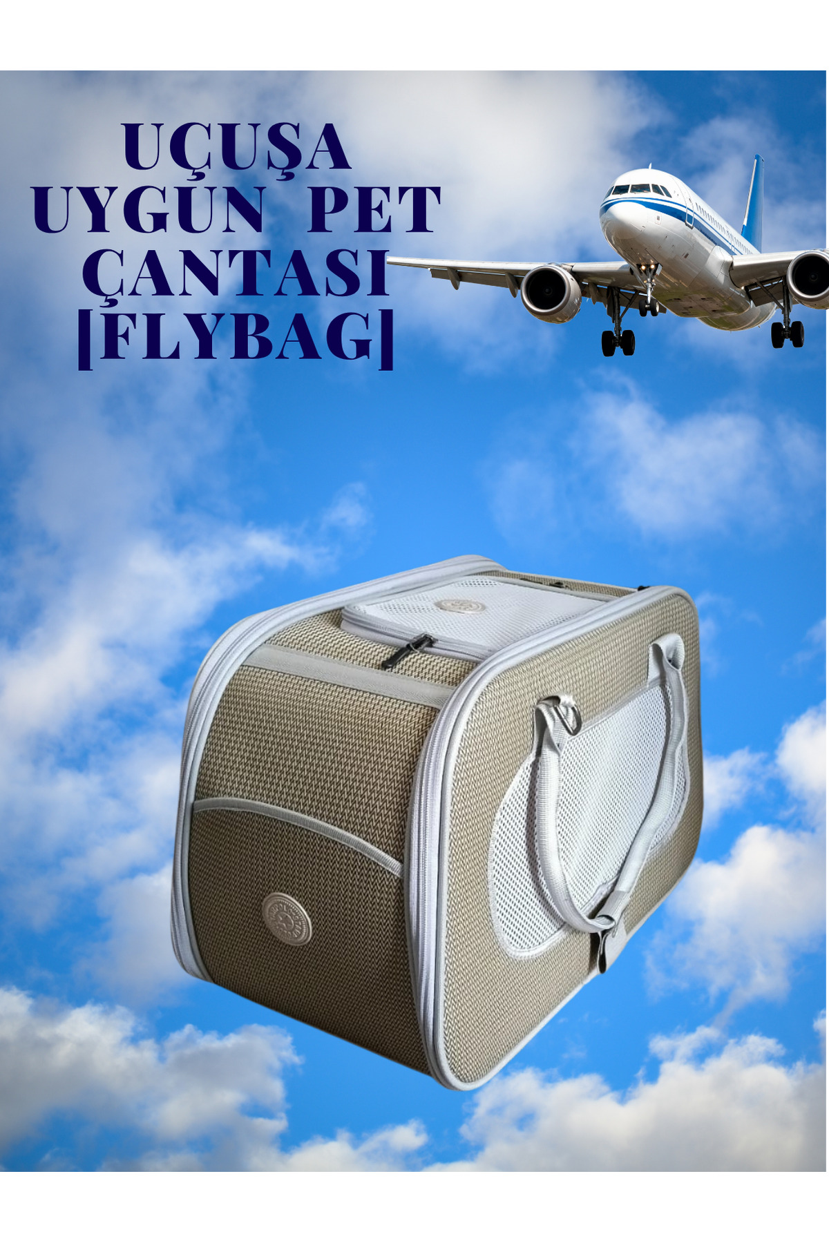 کیف حمل حیوانات خانگی لاویستا LAVİSTA Bella Flybag خاکستری