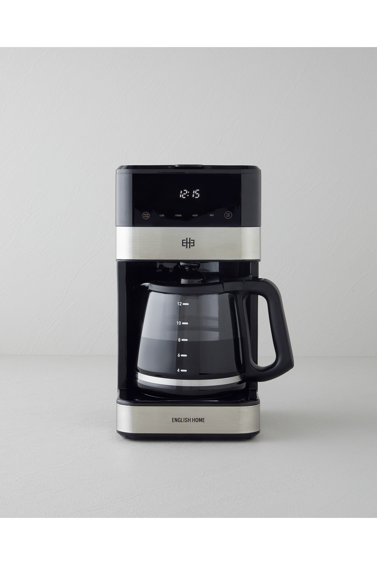 قهوه ساز فیلتری فیلتر هوشمند FKM 6010 COFFEE TALKS 1.8 لیتری مشکی اورجینال English Home