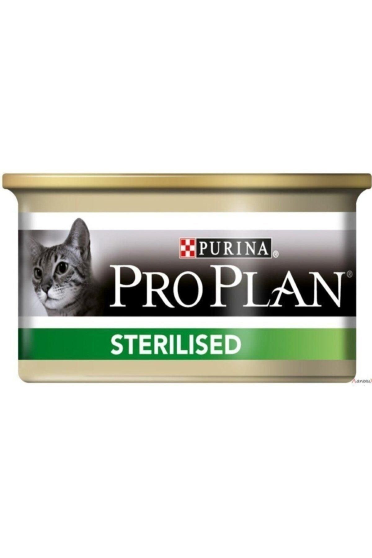 غذای مرطوب گربه عقیم‌شده با سالمون پروپلن Pro Plan، بسته ۱۲ عددی، هر قوطی ۸۵ گرم