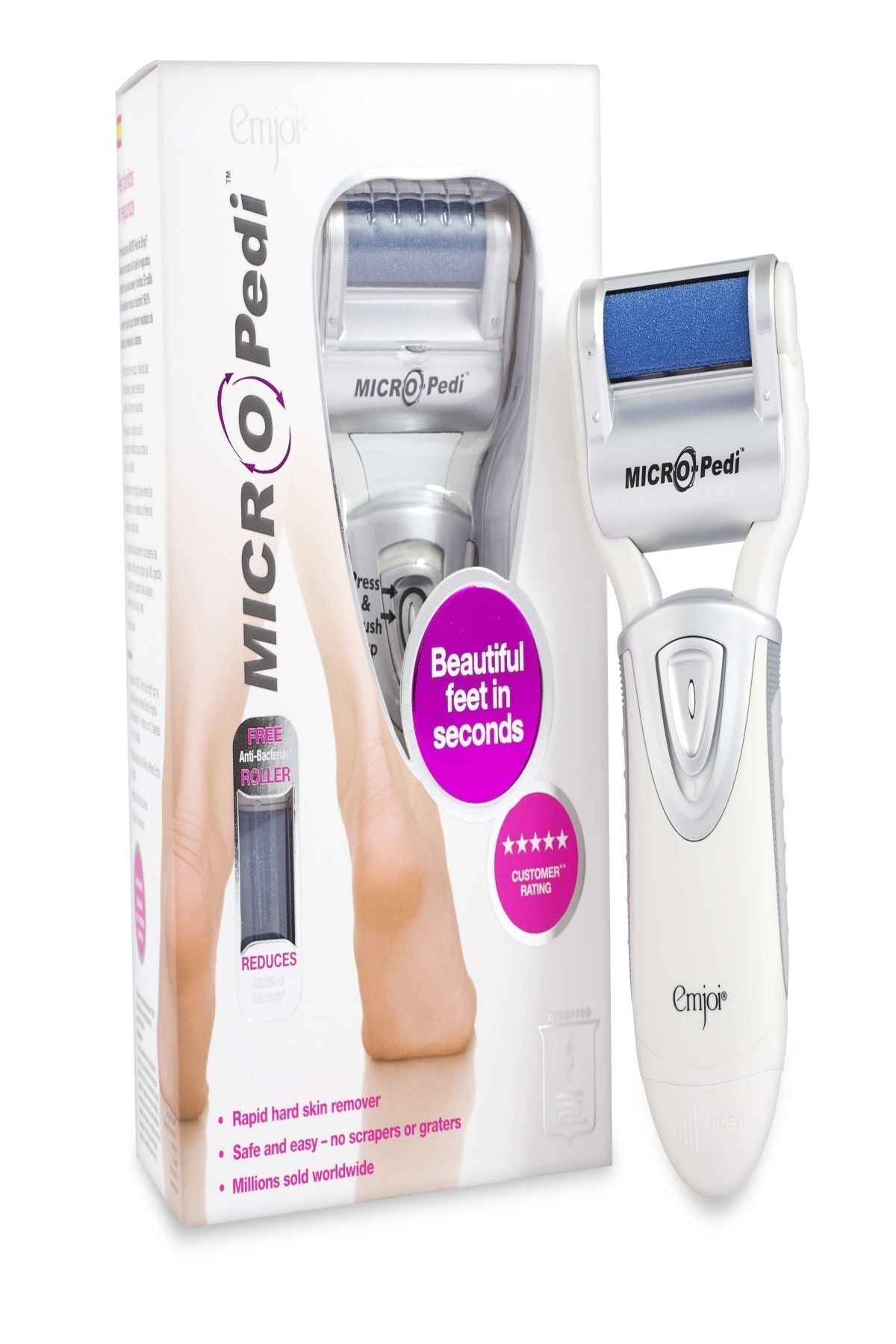 سوهان پا MICRO PEDI BATTERY FOOT CARE DEVICE FILE CALLUS REMOVER Micropedi