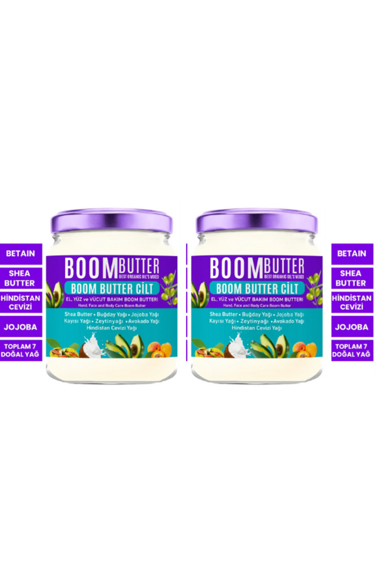 روغن مراقبت از پوست خشک و کننده BOOM BUTTER 7 FATTY 190 میلی لیتر پروکسین PROCSIN