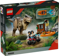 مجموعه ساختنی لگو LEGO ژوراسیک ورلد Jurassic World مدل 76975، فرار تی‌رکس، ۱۹۹ قطعه