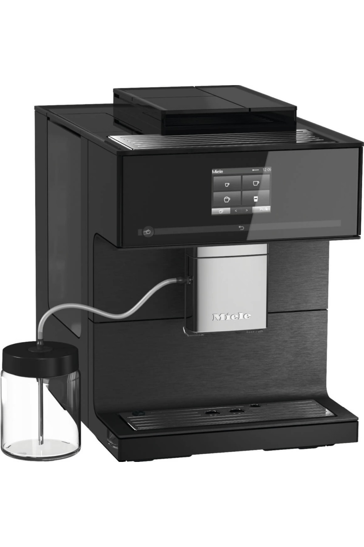 دستگاه اسپرسو و کاپوچینو قهوه ساز انفرادی تمام اتوماتیک COFFEESELECT CM 7750 اورجینال Miele