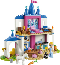 مجموعه ساختنی قلعه دوستان حیوانات سیندرلا لگو LEGO دیزنی، مدل 43283، ۱۴۹ قطعه، حداقل سن ۴ سال