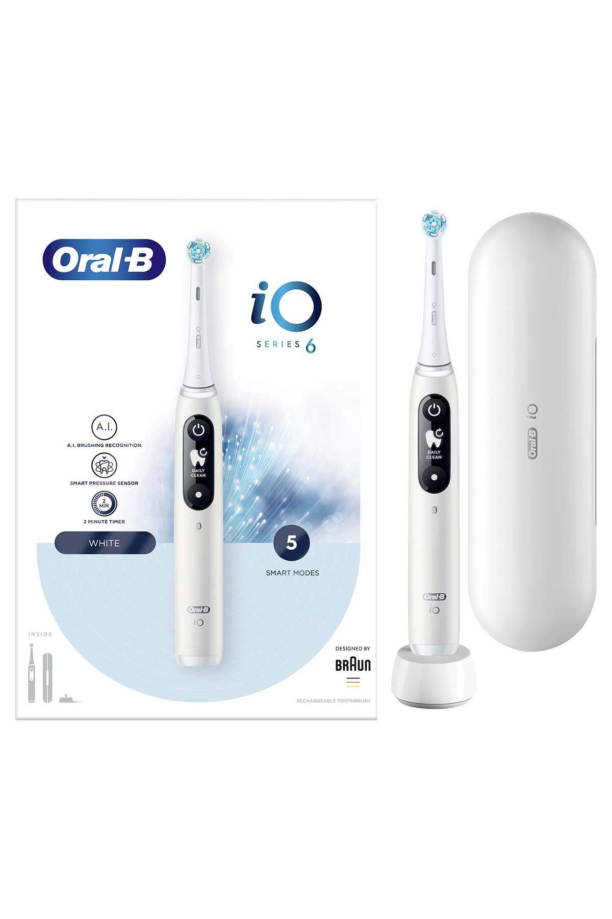 Oral-B مسواک برقی شارژی IO 6 رنگ سفید