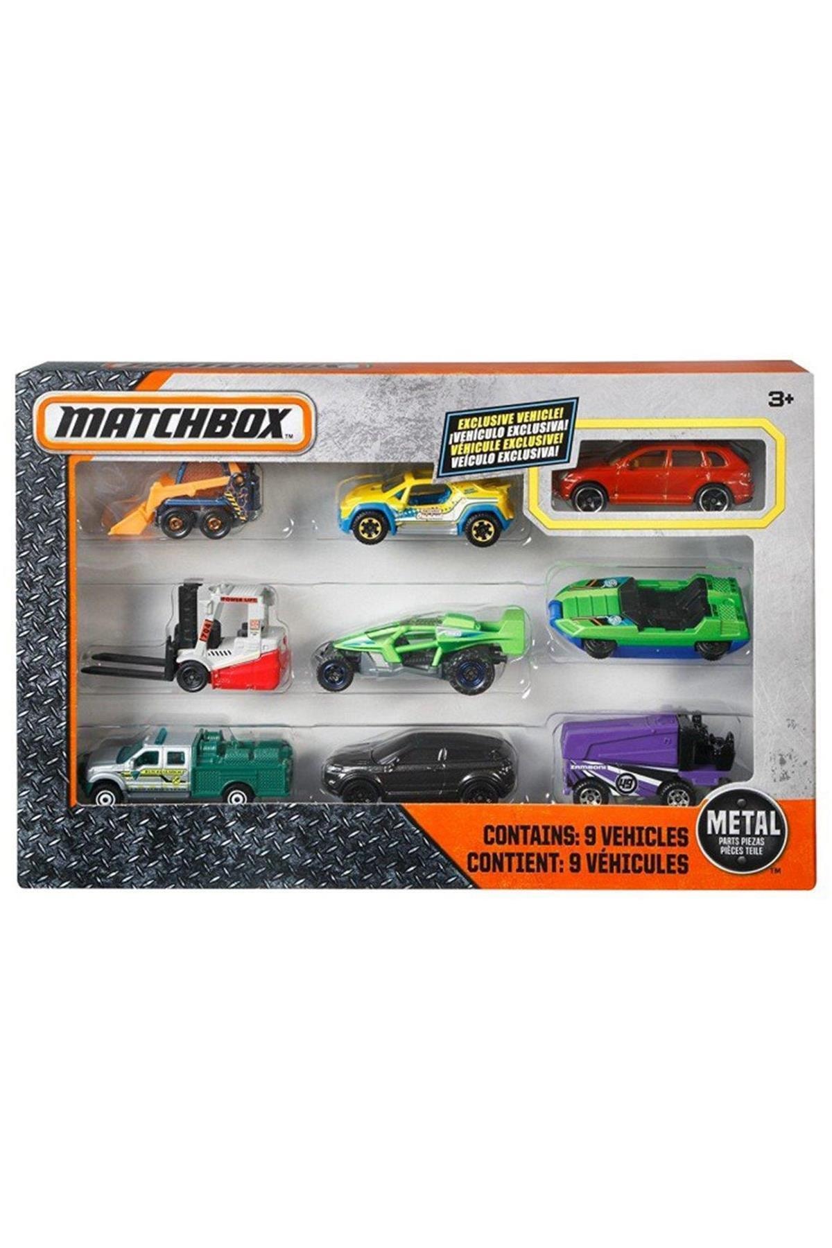 ماشین اسباب بازی ست HOT WHEELS NINE X7111 Matchbox
