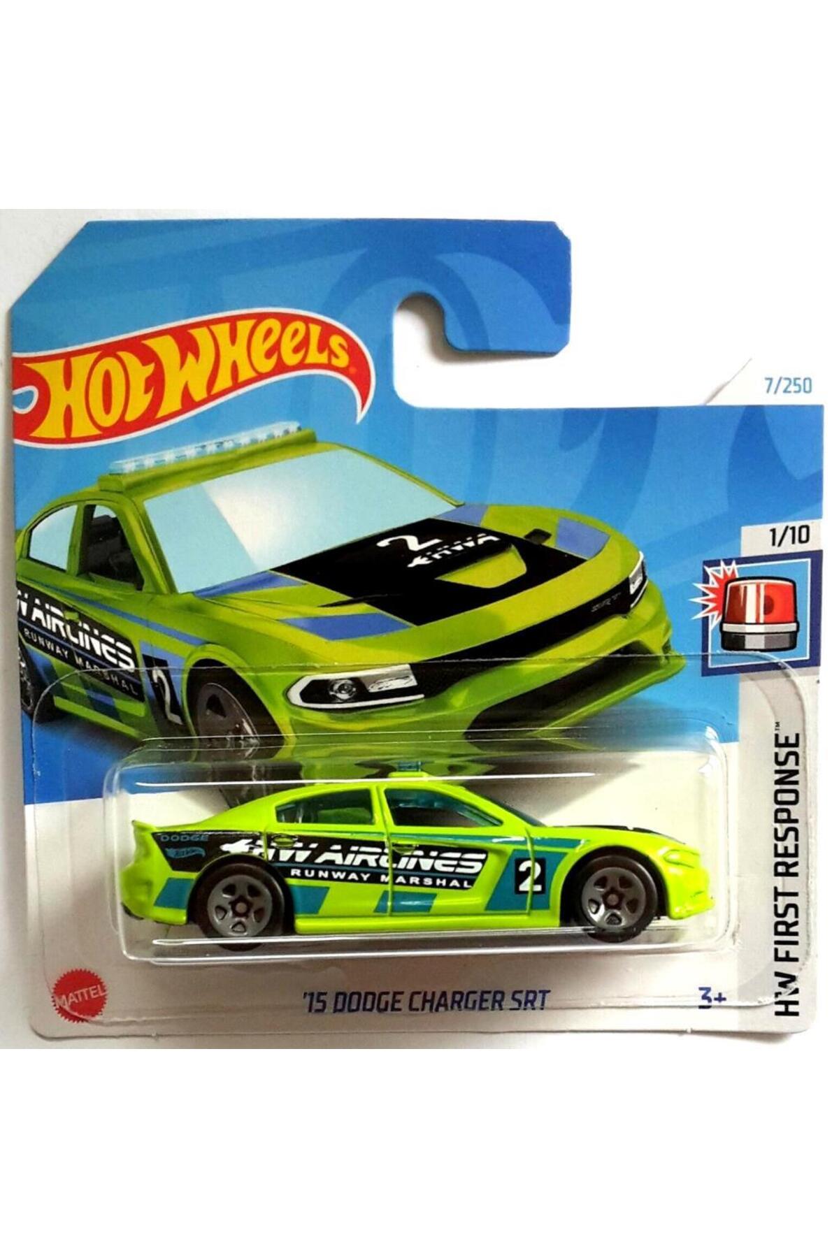 ماشین اسباب بازی SINGES 15 DODGE CHARGER SRT HTC87 هات ویلز اورجینال HOT WHEELS