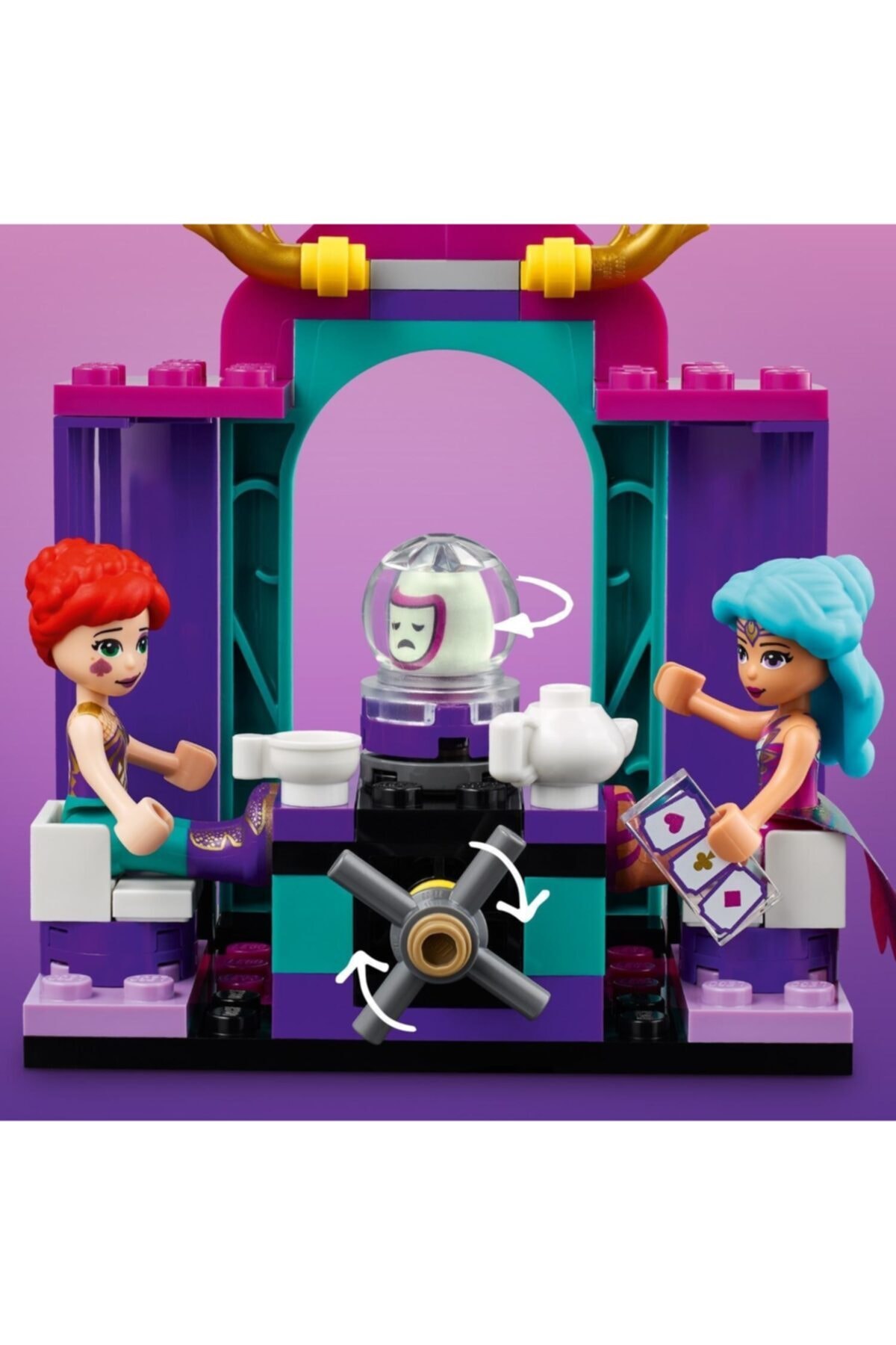 لگو و اسباب بازی های ساخت محور ® FRIENDS MAGIC CARAVAN 41688 ست ساختمان کاروان جادویی برای کودکان 348 عدد از ترکیه LEGO