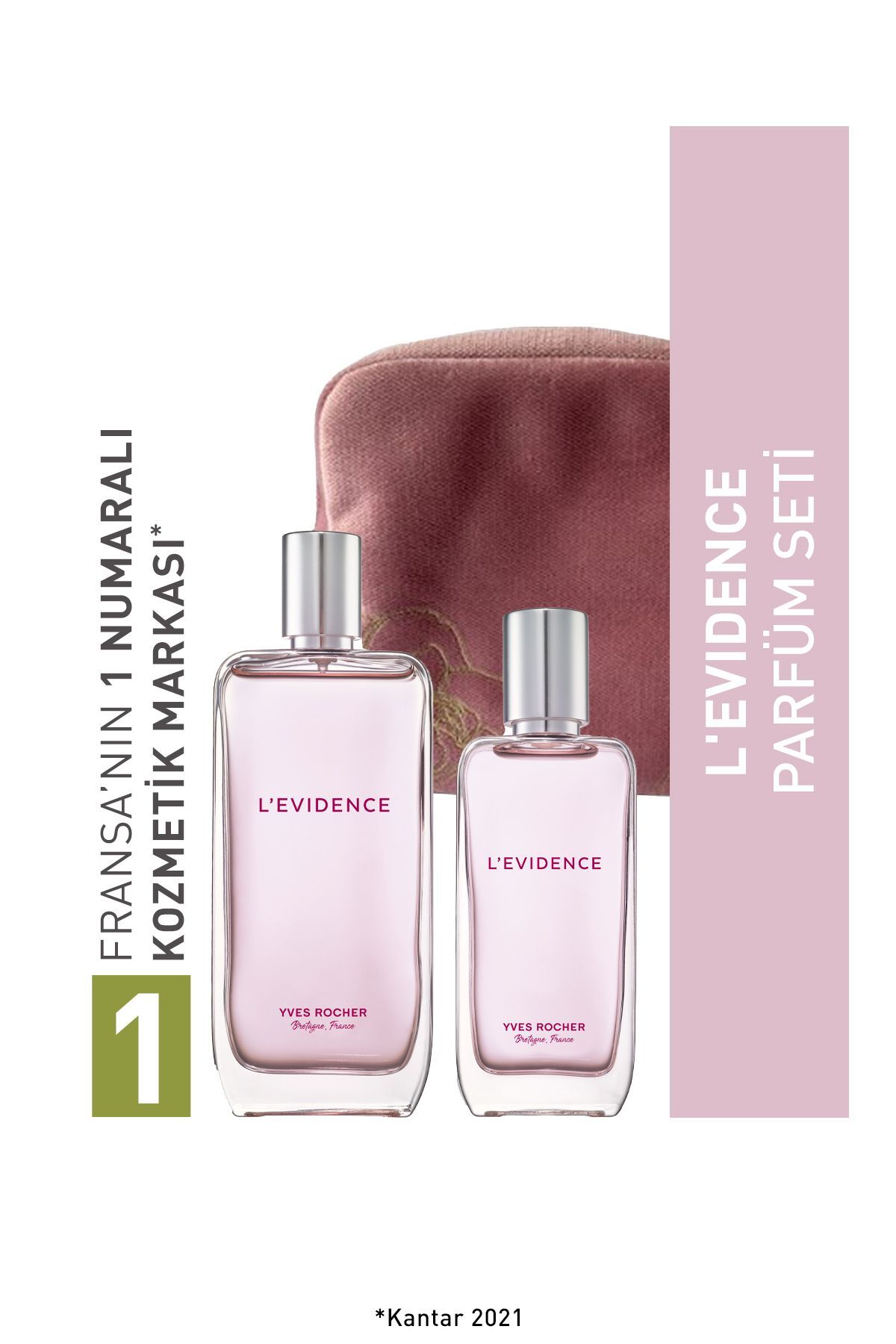 ست عطر زنانه L'VINCE VADIA BAG پرفیوم SET 99916723 Yves Rocher