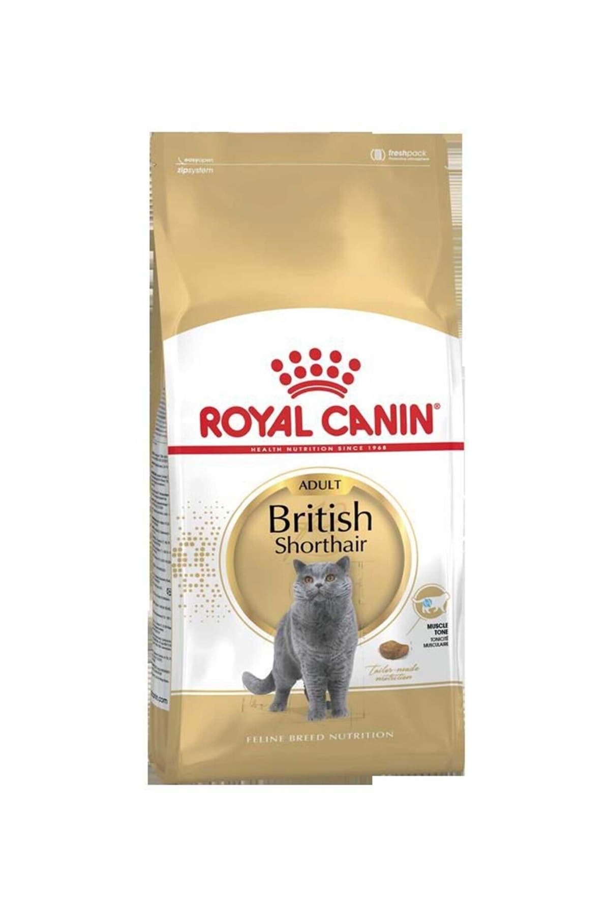 غذای خشک گربه بالغ بریتیش شورت‌هیر رویال کنین Royal Canin، ۴ کیلوگرم