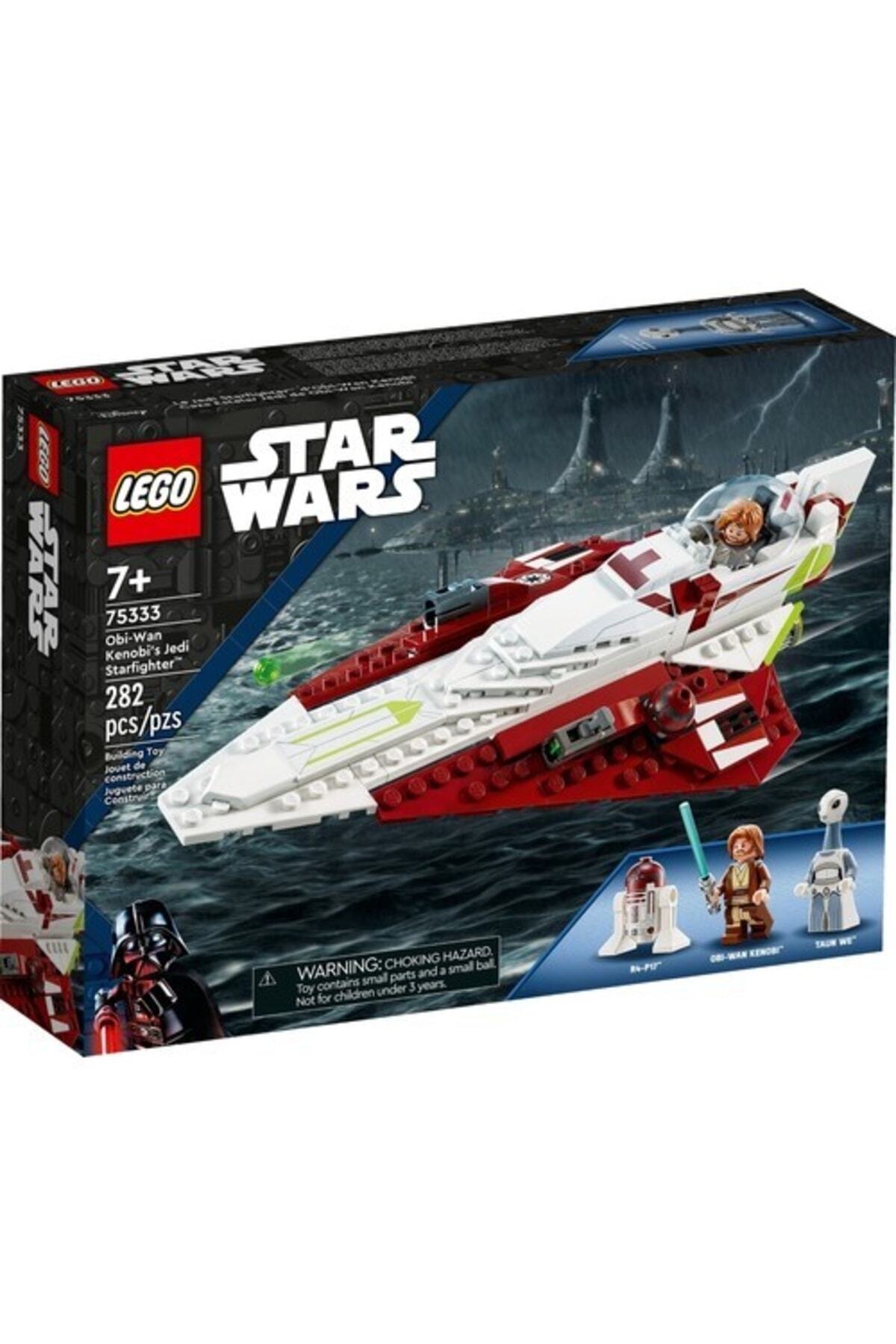 لگو و اسباب بازی های ساخت محور 75333 STAR WARS™OBI WAN KENOBI'S JEDI STARFIGHTER™ اورجینال LEGO