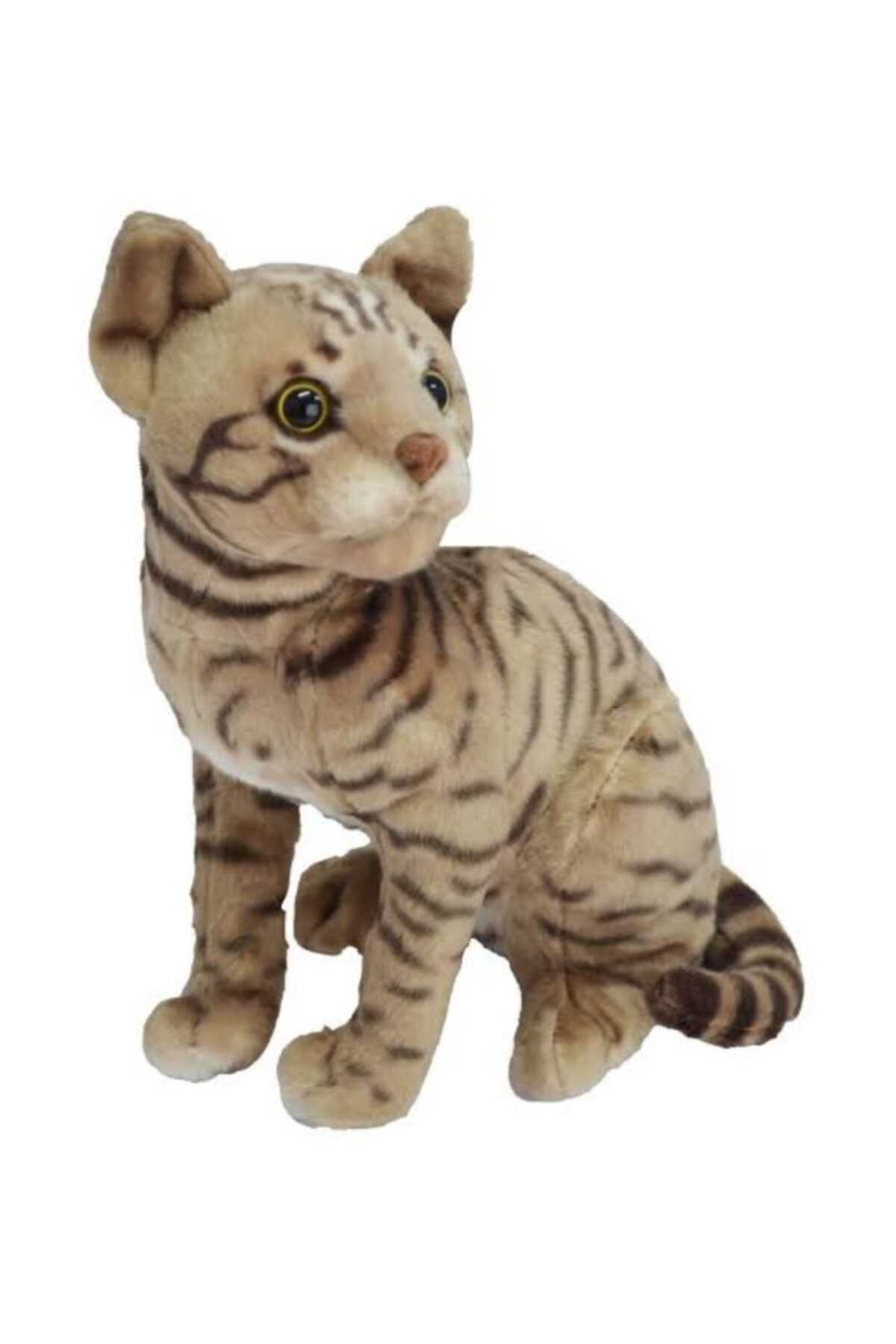 اسباب بازی های پشمی گربه مخمل خواب دار 30 سانتی متری با صدای میو هدیه همراه berattoys