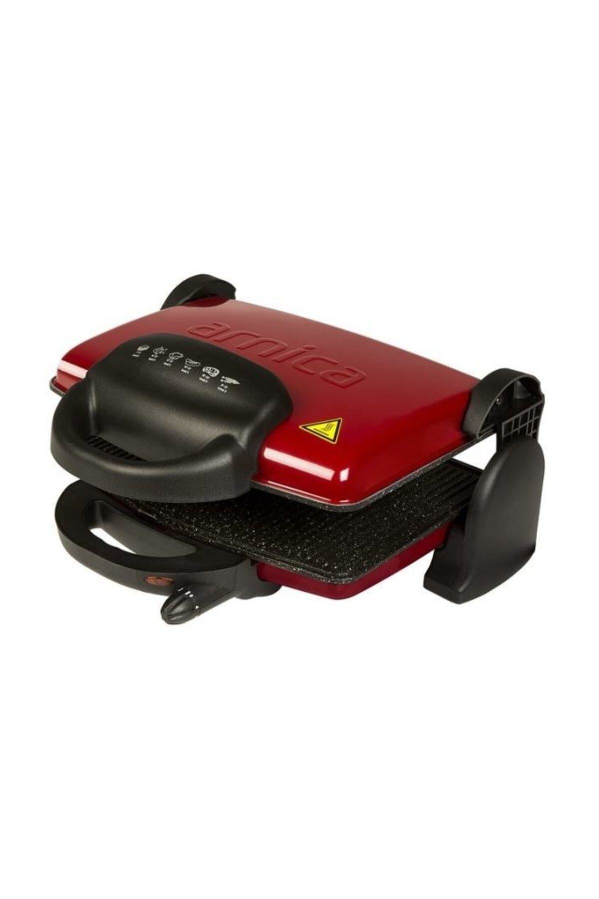 دستگاه ساندویچ و تست توستر گریل 4000 آیوالیک GH26111 قرمز اورجینال Arnica