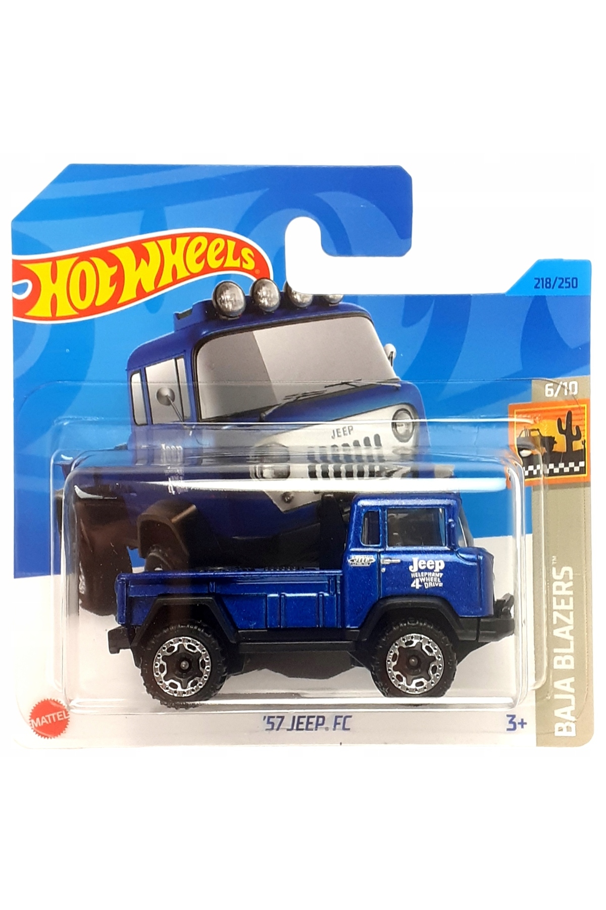 ماشین اسباب بازی '57 JEEP FC HKG72 هات ویلز اورجینال HOT WHEELS