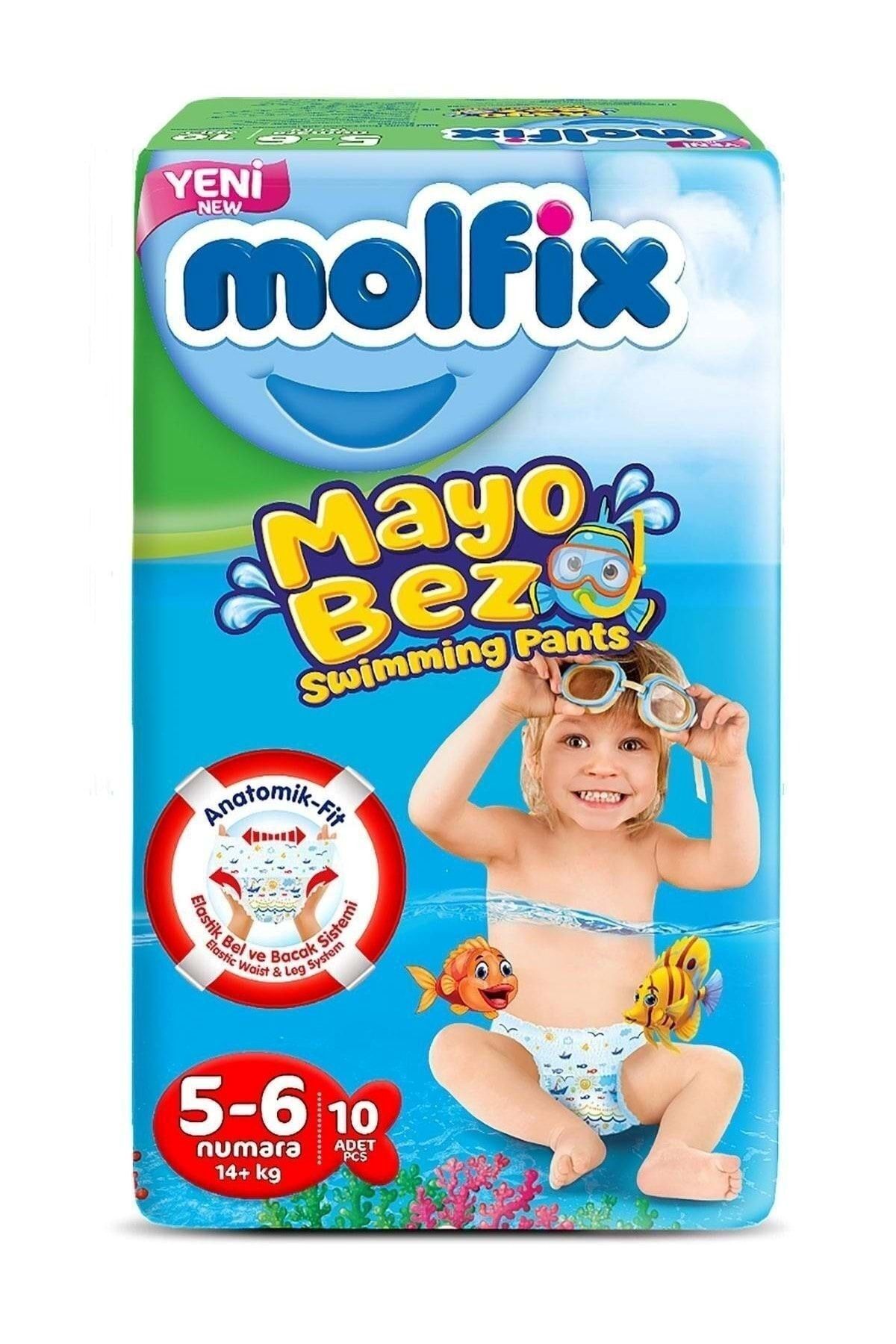 پوشک بچه شنا سایز 5 6 اورجینال Molfix