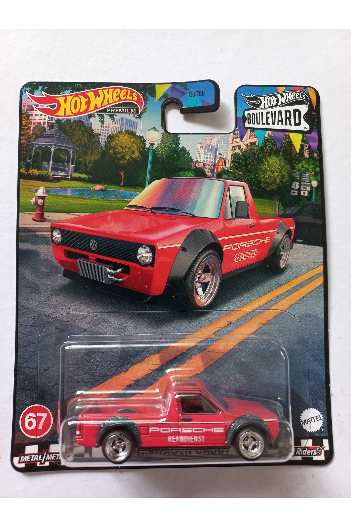 ماشین اسباب بازی بلوار کادی فولکس واگن 2023 هات ویلز اورجینال HOT WHEELS