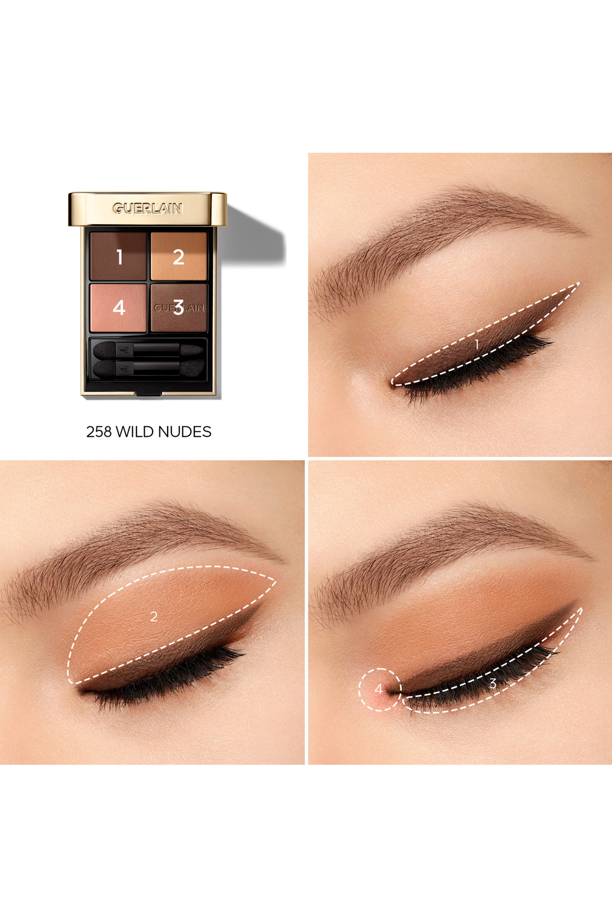 Guerlain پالت سایه چشم ولد ولد نود