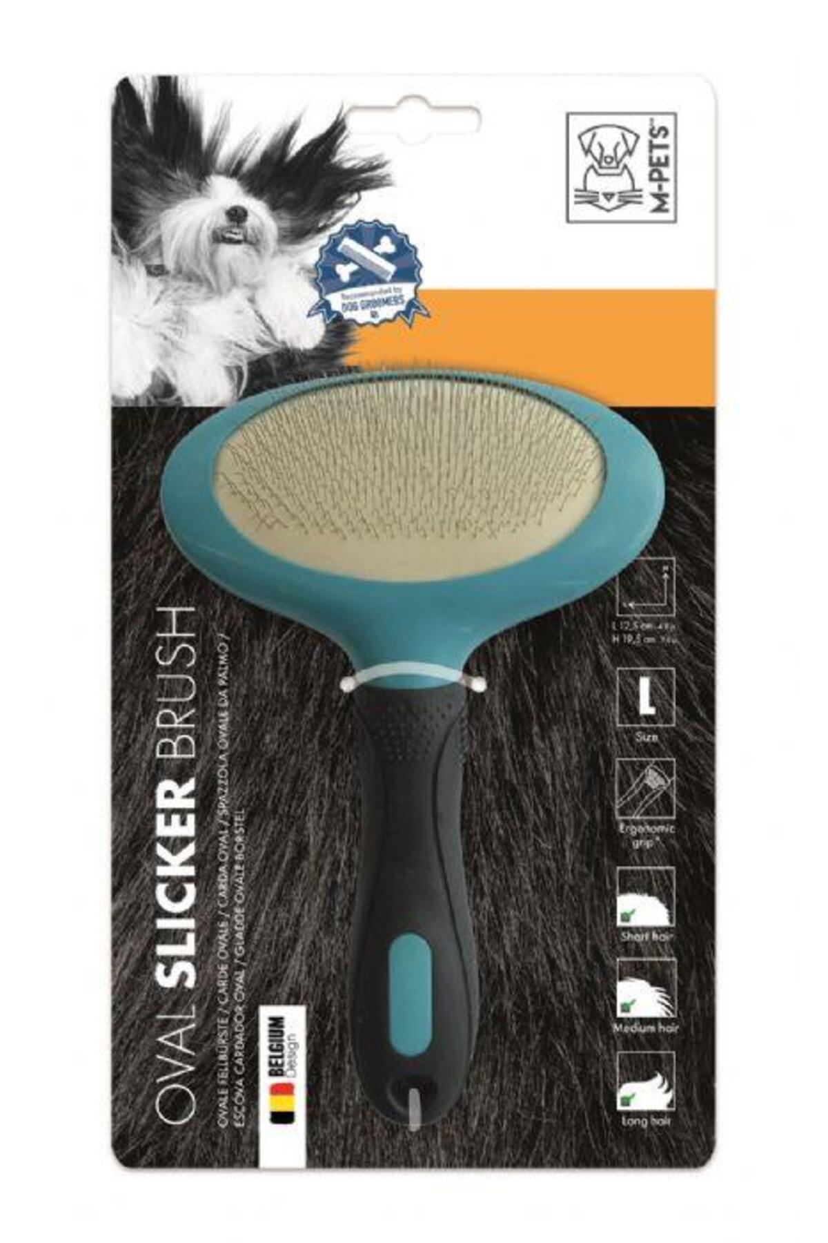 برس بیضی سیمی ظریف سگ ام‌پتس M-PETS، سایز L