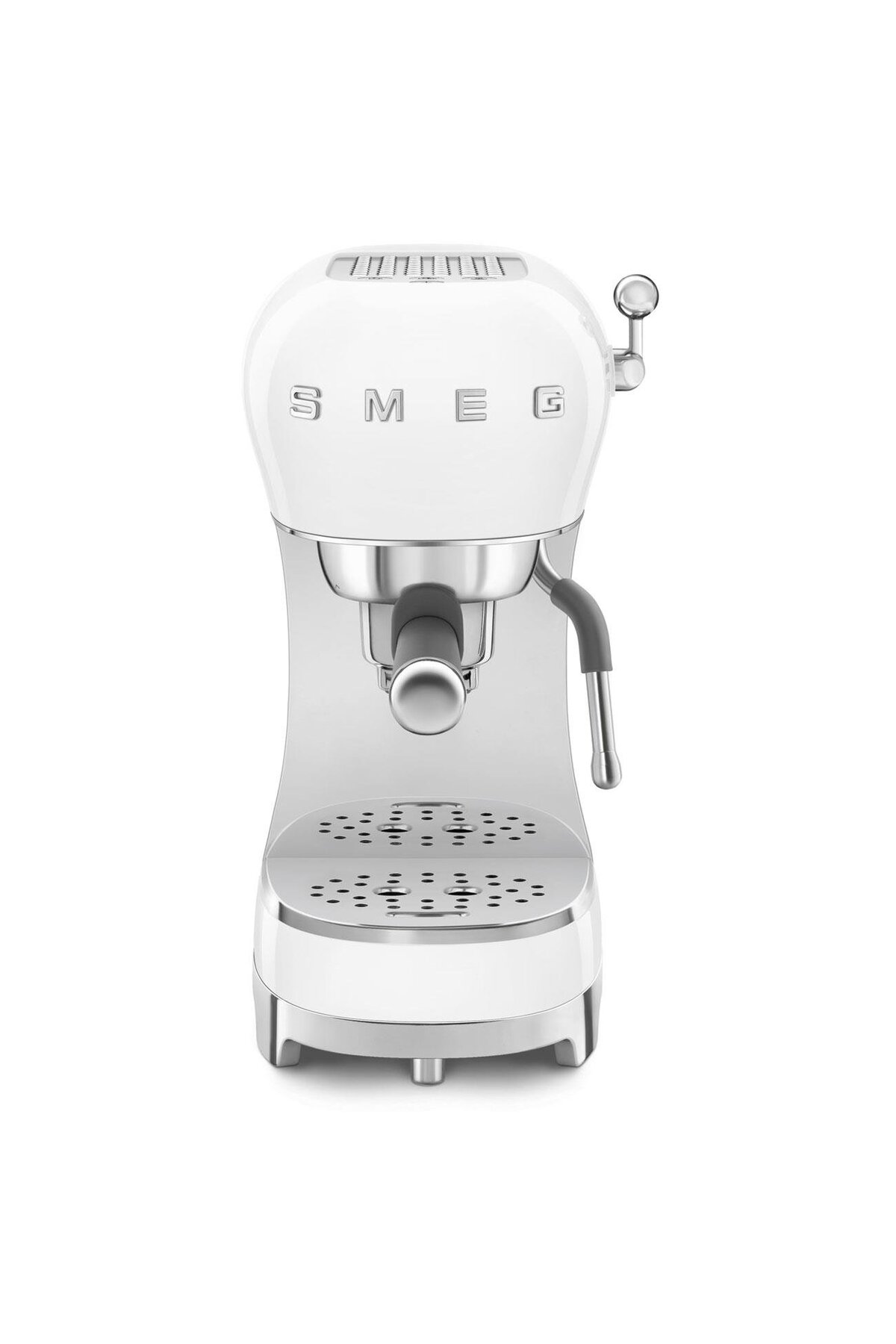 دستگاه اسپرسو و کاپوچینو قهوه سفید به سبک دهه 50 اورجینال Smeg