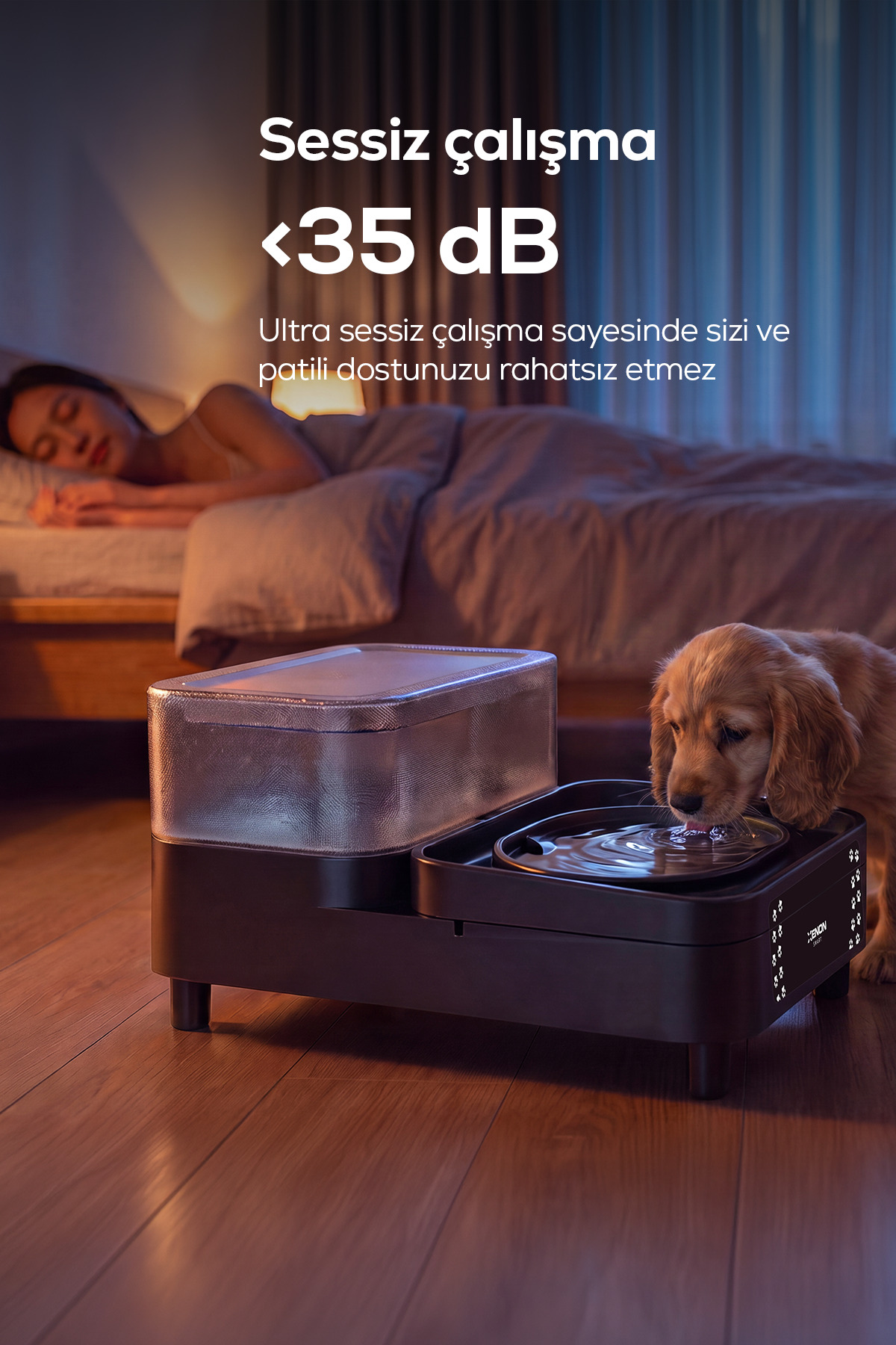 آبخوری فواره‌ای هوشمند گربه و سگ زنون اسمارت Xenon Smart مدل X8656 6.5L