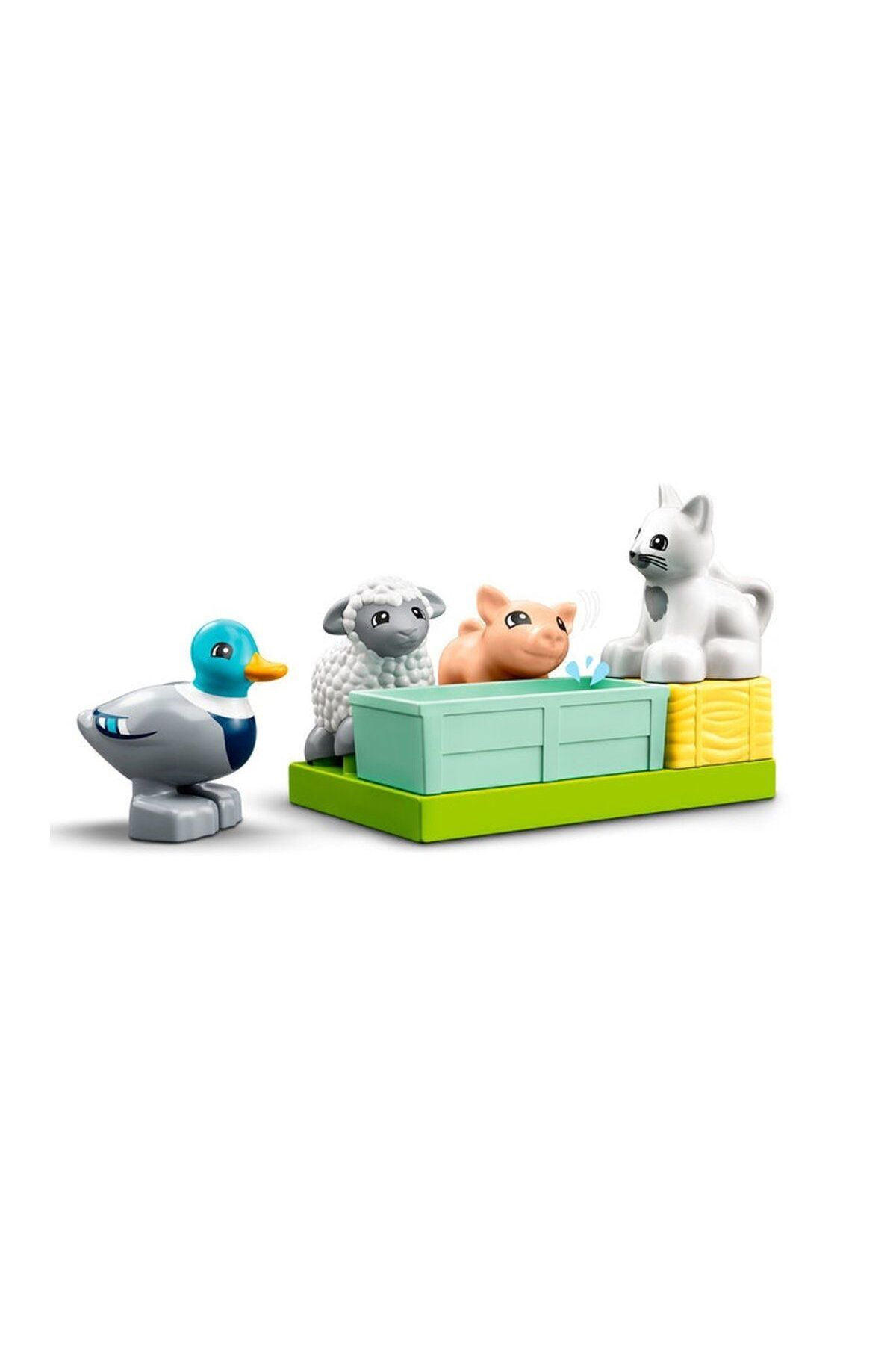 لگو و اسباب بازی های ساخت محور DUPLO TOWN FARM ANIMAL CARE 11 PIECES 10949 از ترکیه LEGO