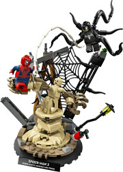 مجموعه ساختنی لگو LEGO مارول Marvel مدل 76334، نبرد مرد عنکبوتی و مرد شنی، ۲۰۱ قطعه