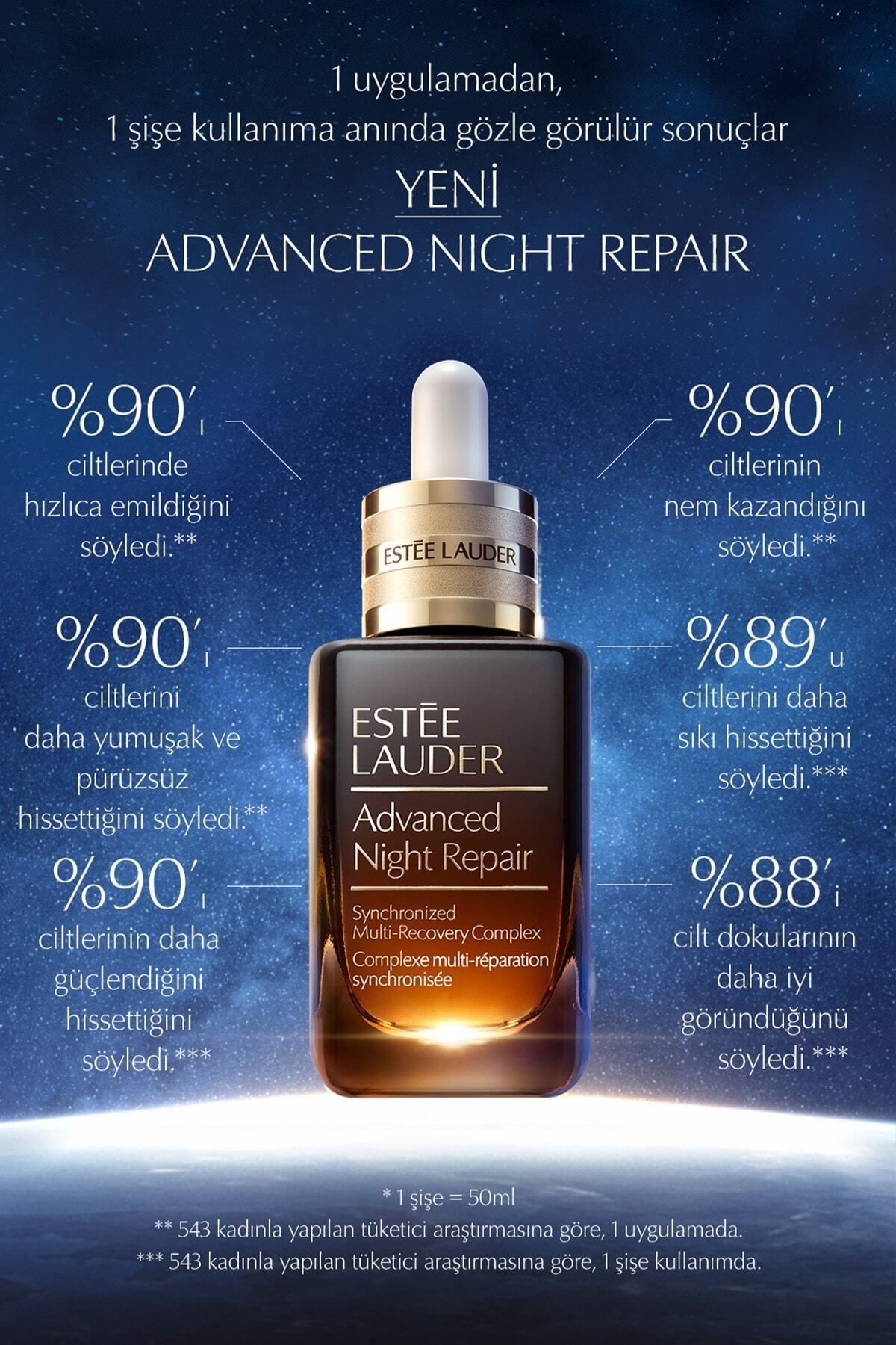 سرم ضد پیری فوق العاده ریپیر شبانه پیشرفته استی لادر Estee Lauder
