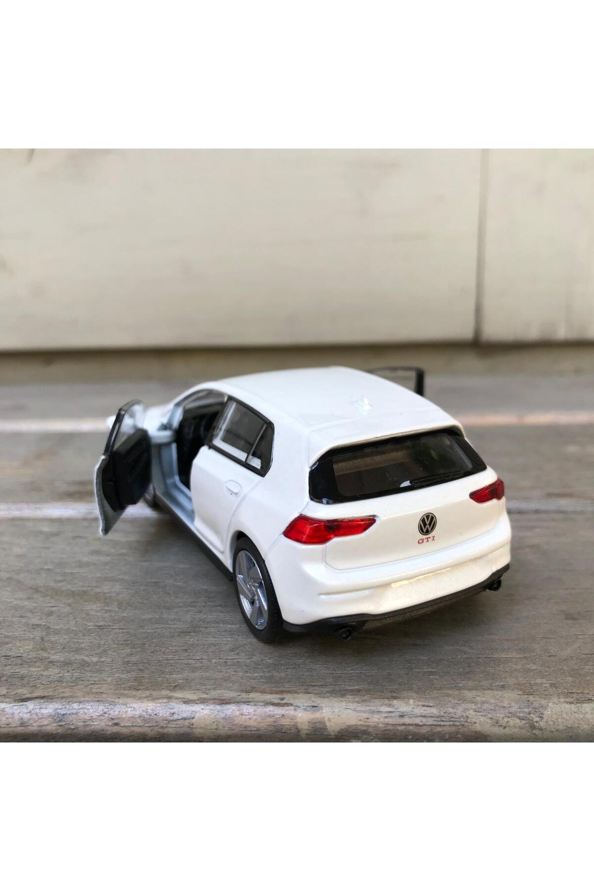 مدل خودرو WELLY VOLKSWAGEN GOLF 8 GTI DIECAST METAL CAR MODEL TOY PULL DROP 12 سانتی متر اورجینال scntoys