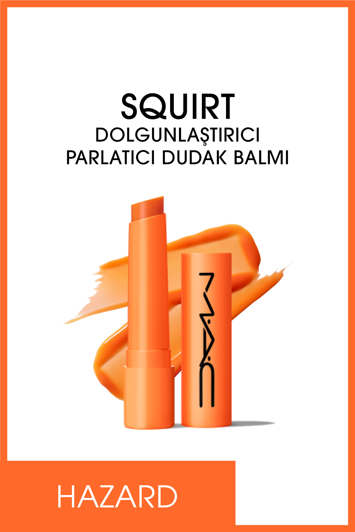 رژ لب SQUIRT PLUMPING SHINE LIP BALM HAZARD 2.3 G Mac