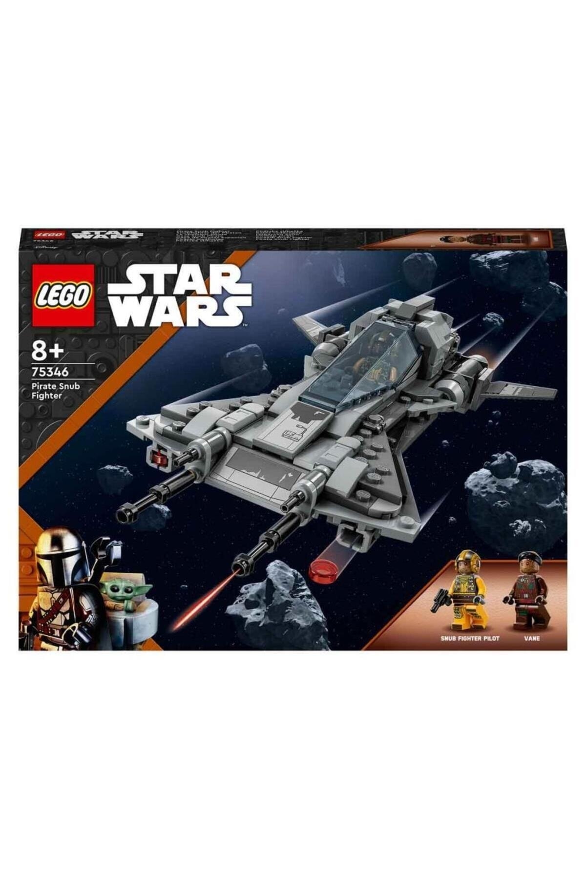لگو و اسباب بازی های ساخت محور STAR WARS PIRATE SNUB FIGHTER 75346 اورجینال LEGO