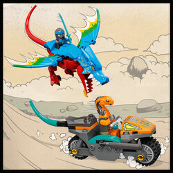 مجموعه ساختنی معبد اژدهای نینجاگو لگو LEGO NINJAGO مدل 71759، ۱۶۱ قطعه، حداقل سن ۴ سال