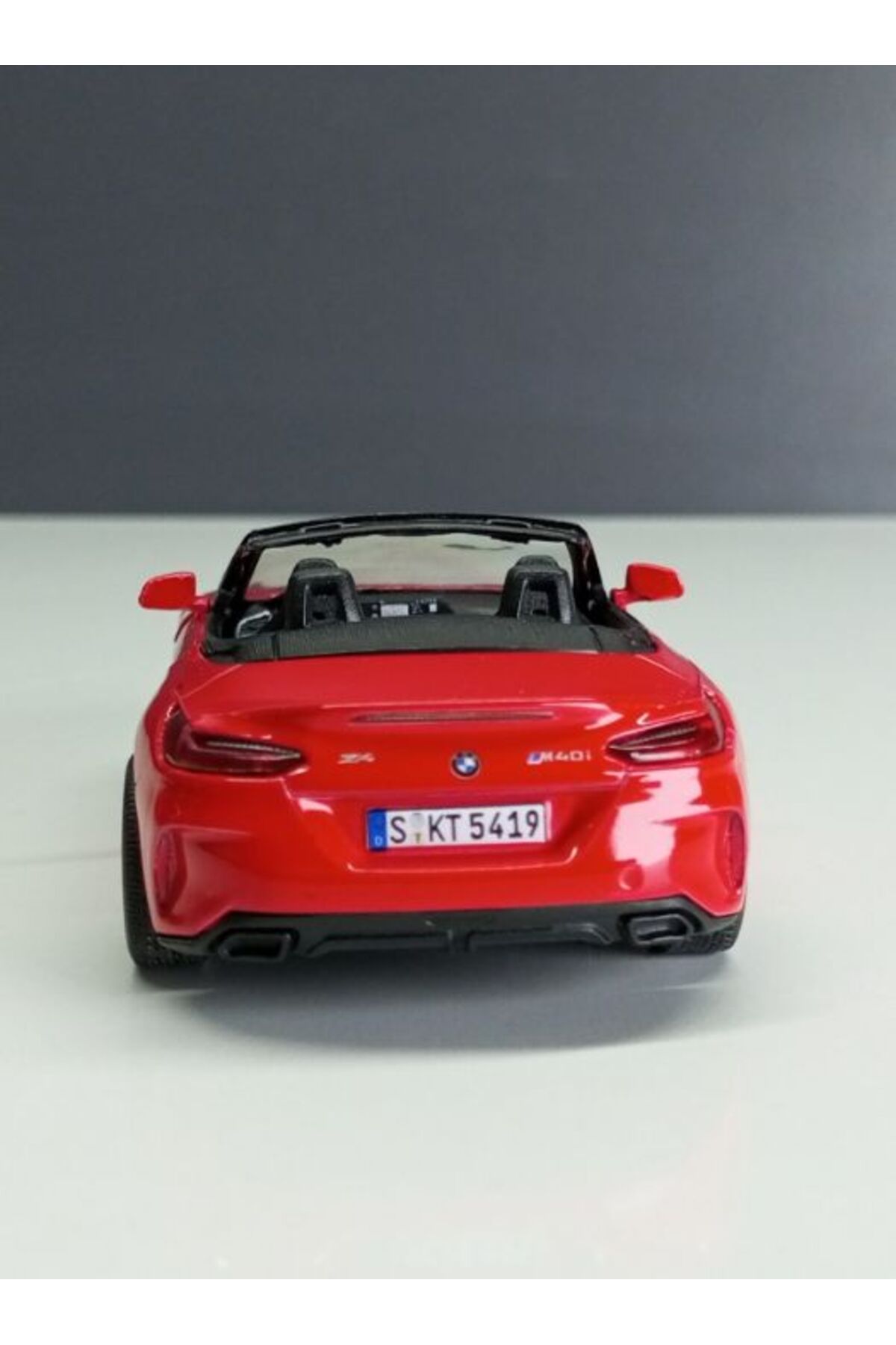 مدل خودرو 1:34 قرمز BMW Z4 PULL DROP METAL CAR اورجینال Kinsmart