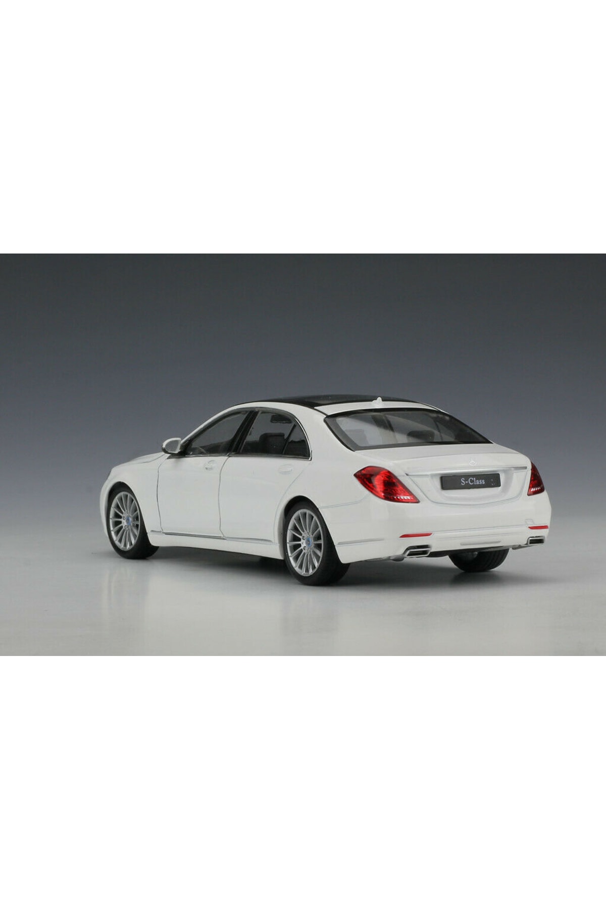 مدل خودرو مرسدس بنز S کلاس سفید 1:24 EXECUTIVE CAR CLASS اورجینال Genel Markalar