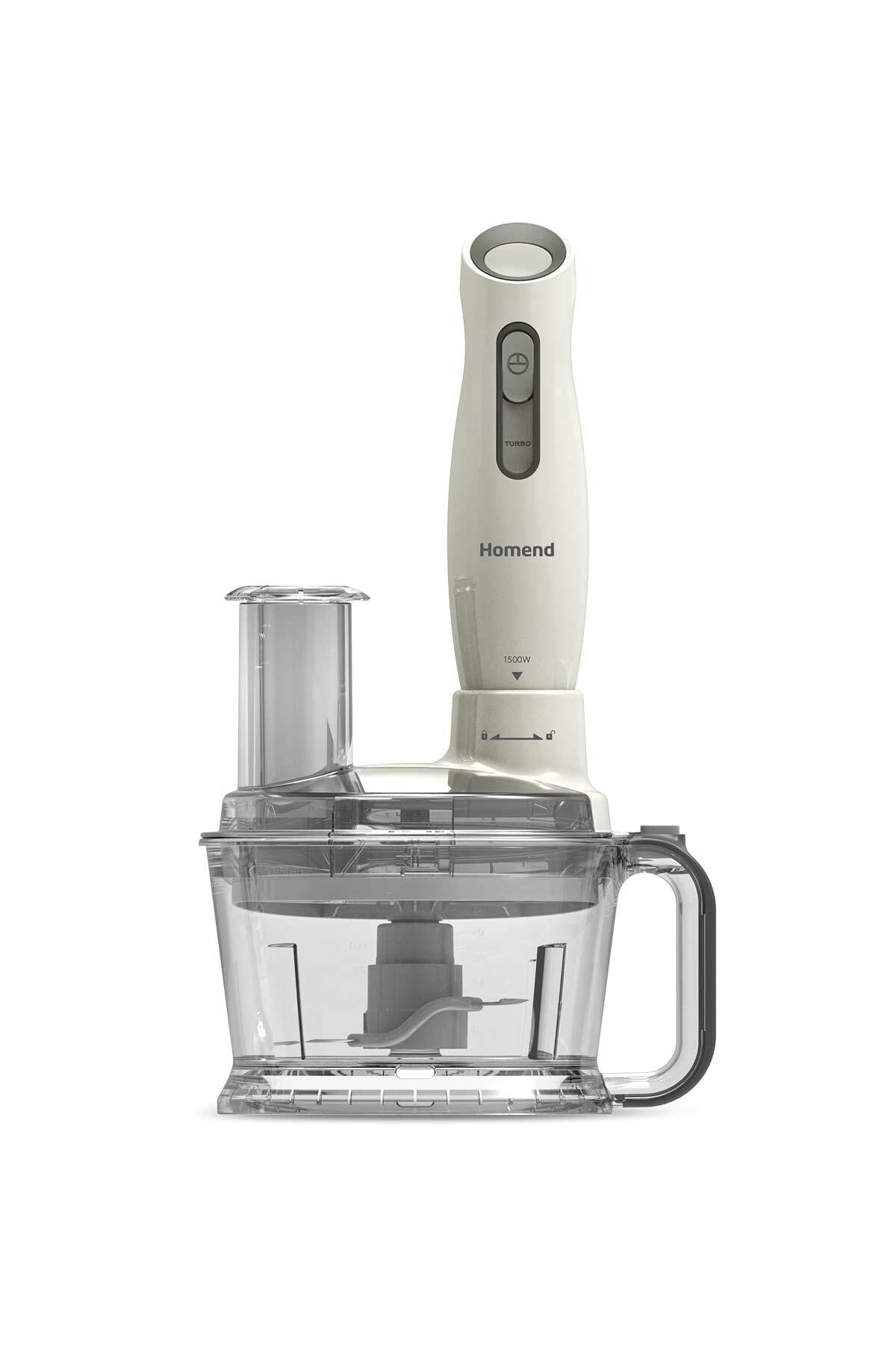 ست مخلوط کن FUNCTIONALL 2804H غذاساز سفید اورجینال HOMEND