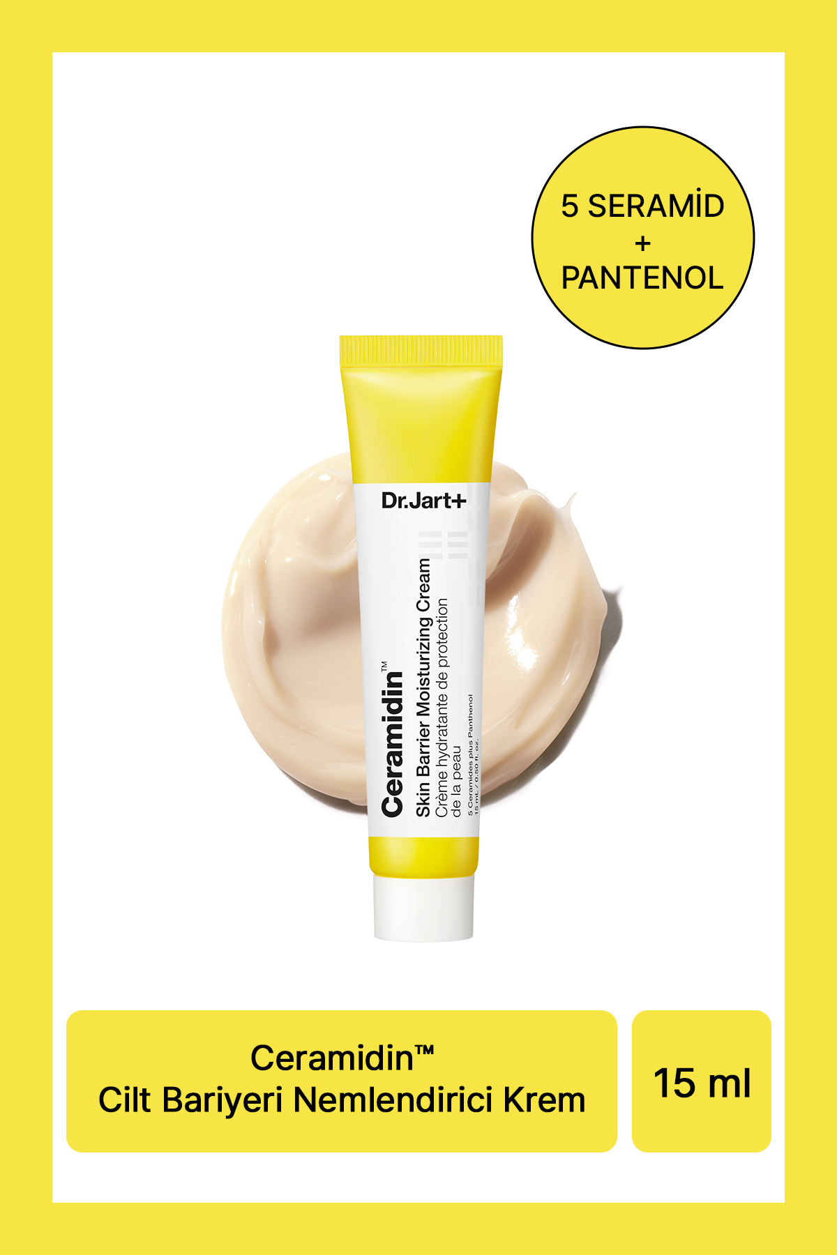 کرم صورت CERAMIDIN SKIN BARRIER MOISTURIZING CREAM . Dr.Jart+