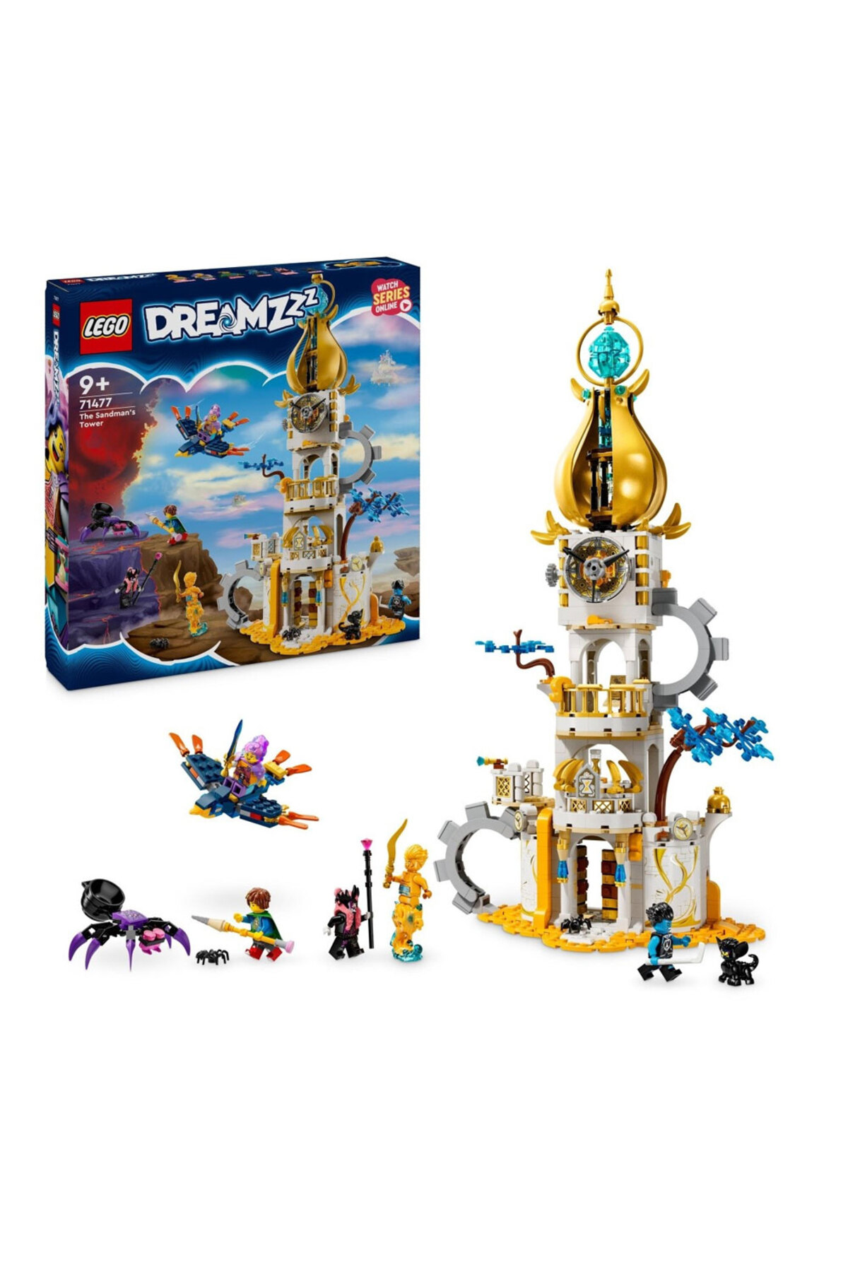 لگو و اسباب بازی های ساخت محور برج دریمزز سندمن 71477 اورجینال LEGO