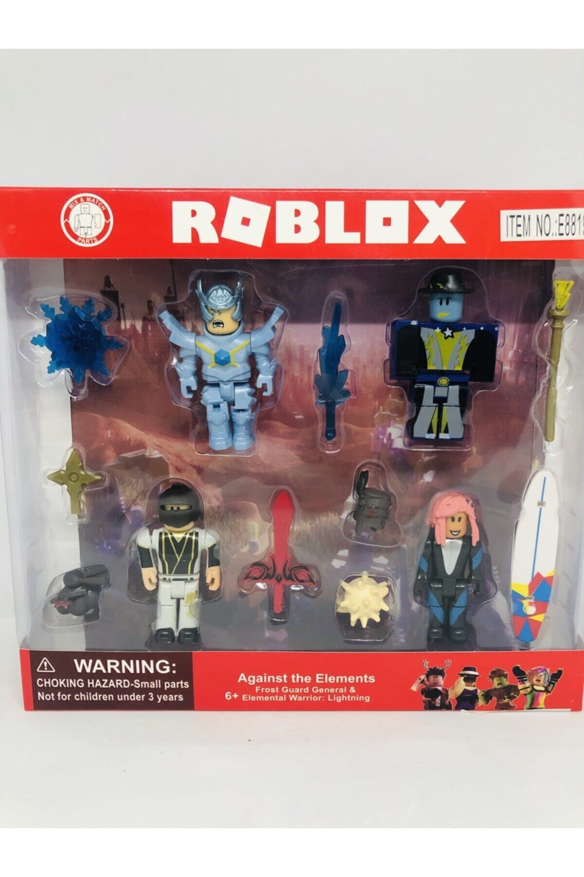 اسباب بازی های فیگور دیگر ست جعبه ای 13 تکه ROBLOX با 4 LEGEND Kids