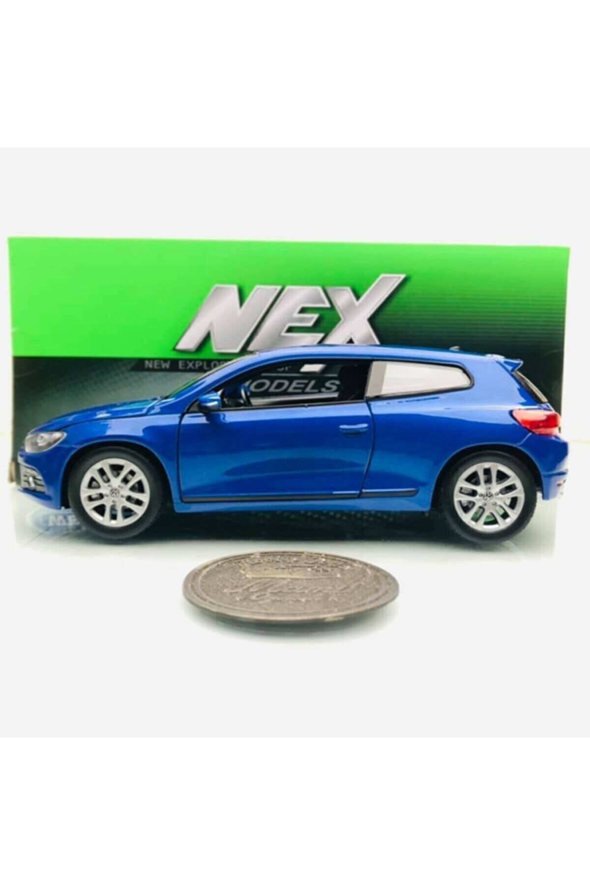 مدل خودرو VOLKSWAGEN SCIROCCO 1 24 CAR BLUE اورجینال WELLY