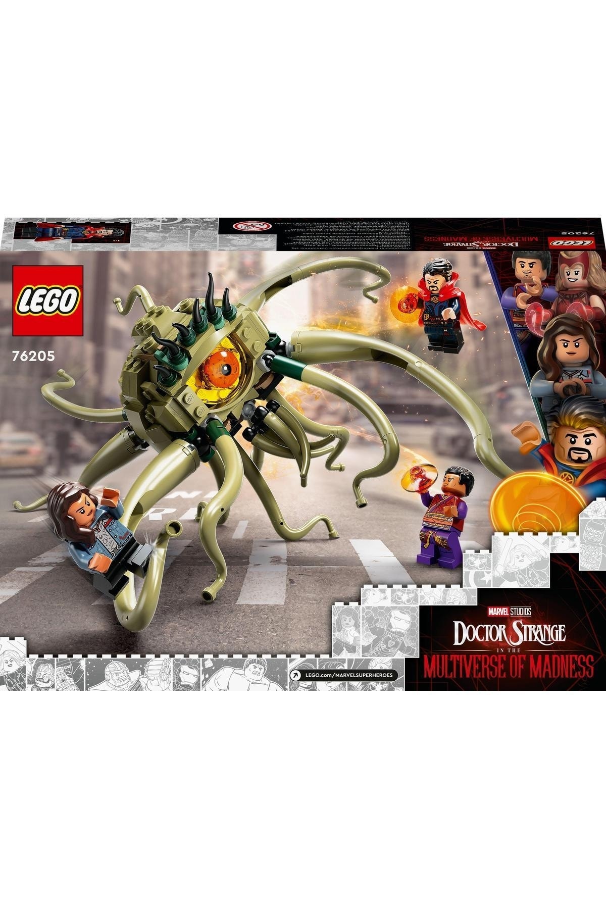 لگو و اسباب بازی های ساخت محور مجموعه ساز MARVEL GARGANTOS ENCOUNTER 76205 264 قطعه از ترکیه LEGO