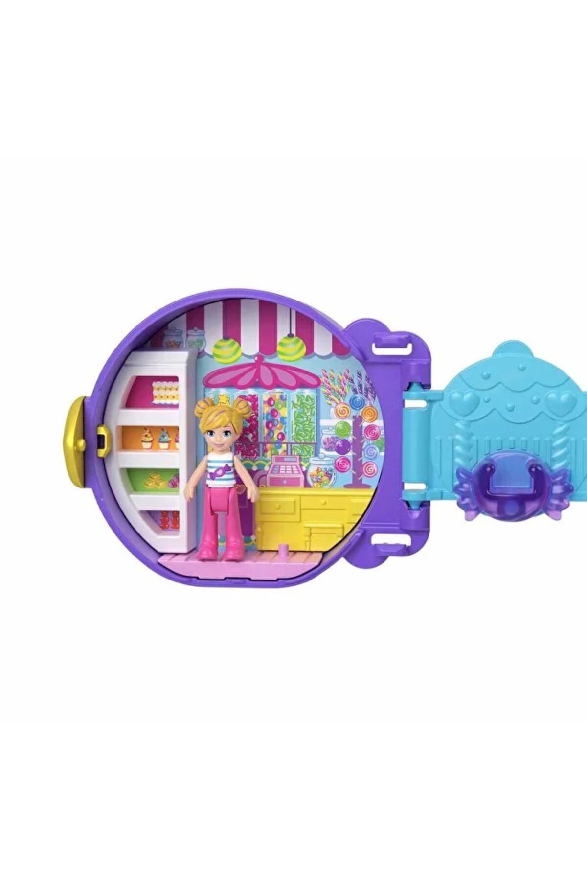 عروسک های اسباب بازی و لوازم جانبی مجموعه‌های کوچک HRD73 پولی پاکت با تم حیوانات Polly Pocket
