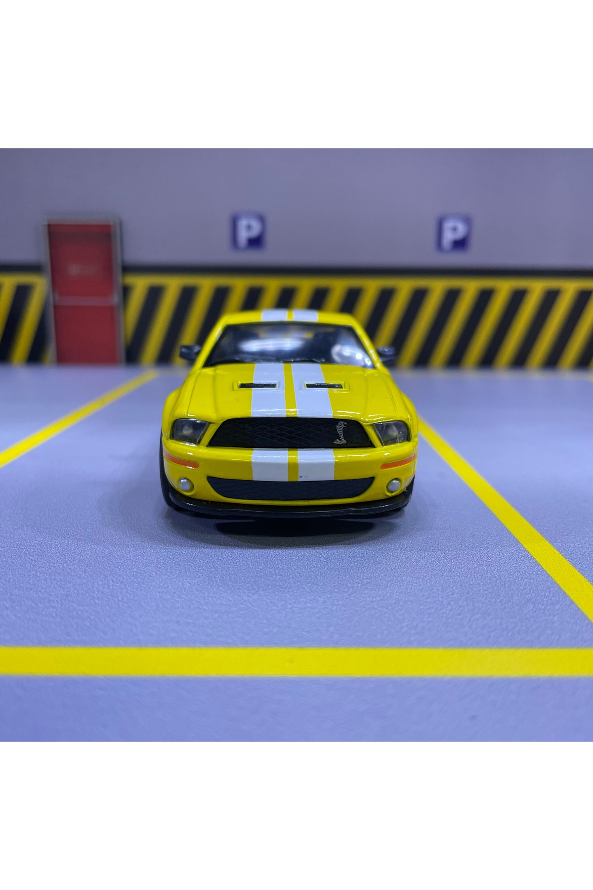 مدل خودرو 2007 SHELBY GT500 1 36 SCALE KINSMART DIECAST METAL MODEL CAR TOY PULL DROP اورجینال Kinsmart